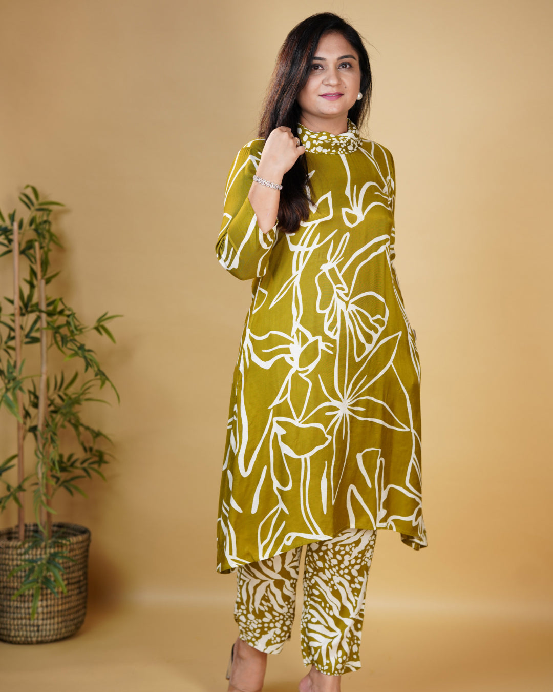 Mahira Muslin Coord Set - The Jaipur Studio