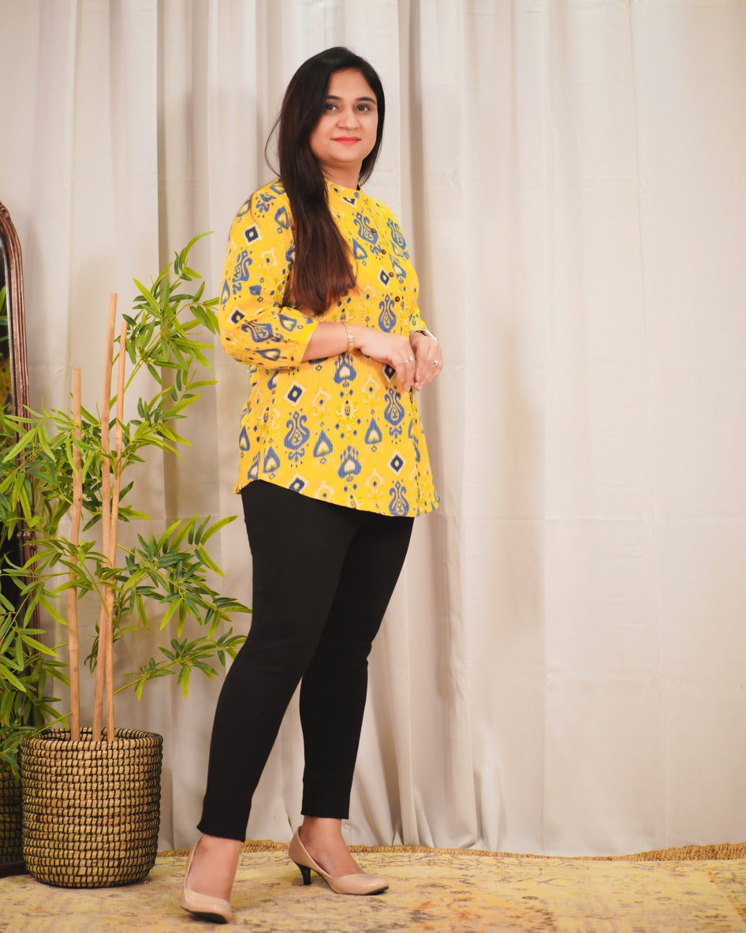 Breathable Cotton Short Top - The Jaipur Studio