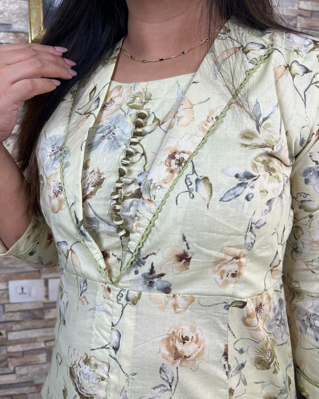 Trendy Muslin Collared Coord Set - The Jaipur Studio