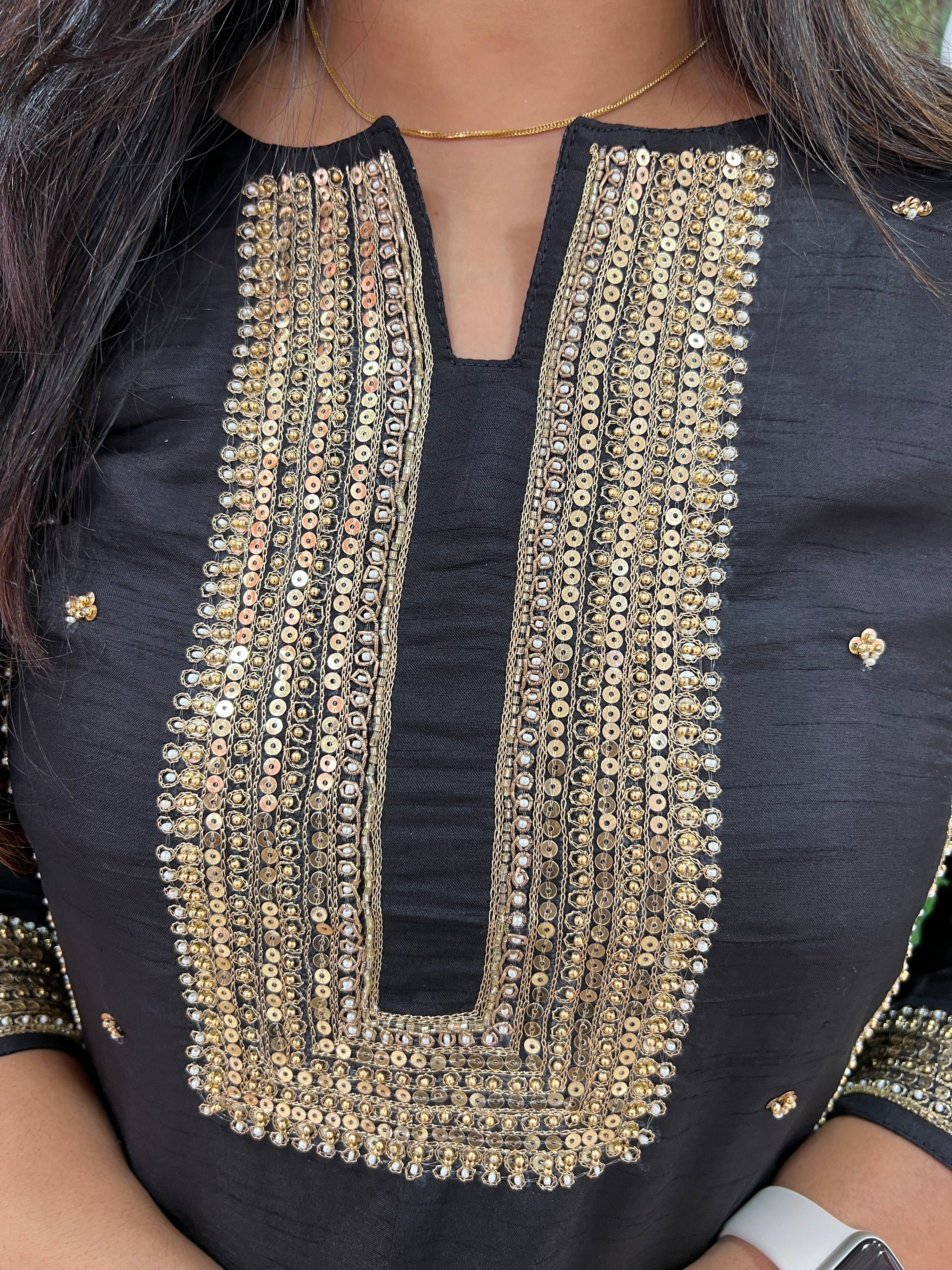 Saira Silk Handembroidered Pant Set! - The Jaipur Studio