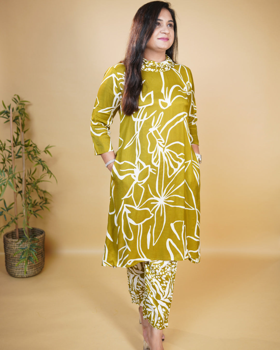 Mahira Muslin Coord Set - The Jaipur Studio