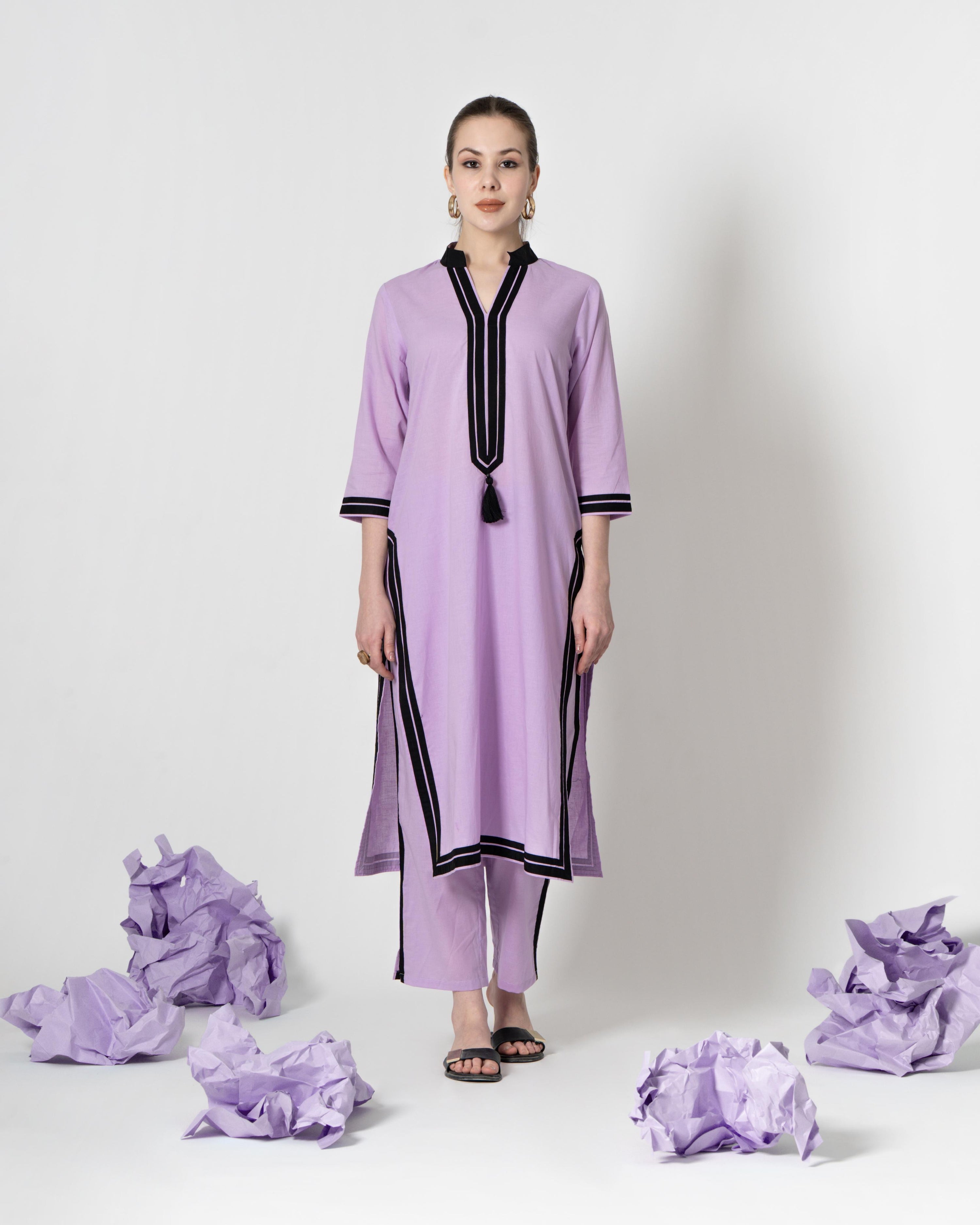 Tanya Cotton Straight Coord Set - The Jaipur Studio