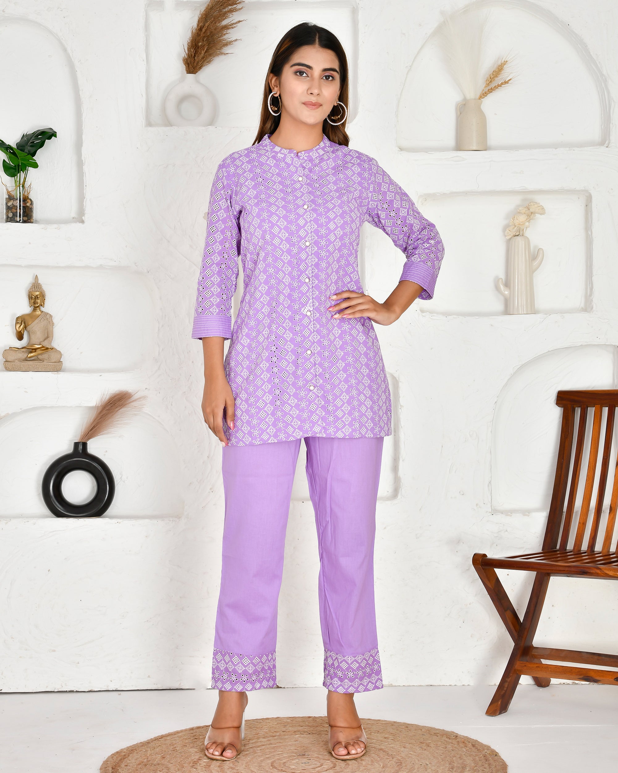 Laurel Cotton Coord Set - The Jaipur Studio