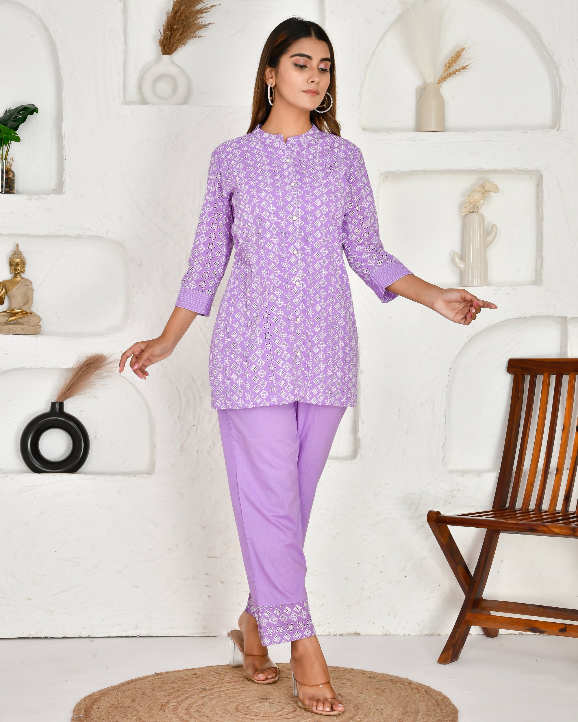 Laurel Cotton Coord Set - The Jaipur Studio