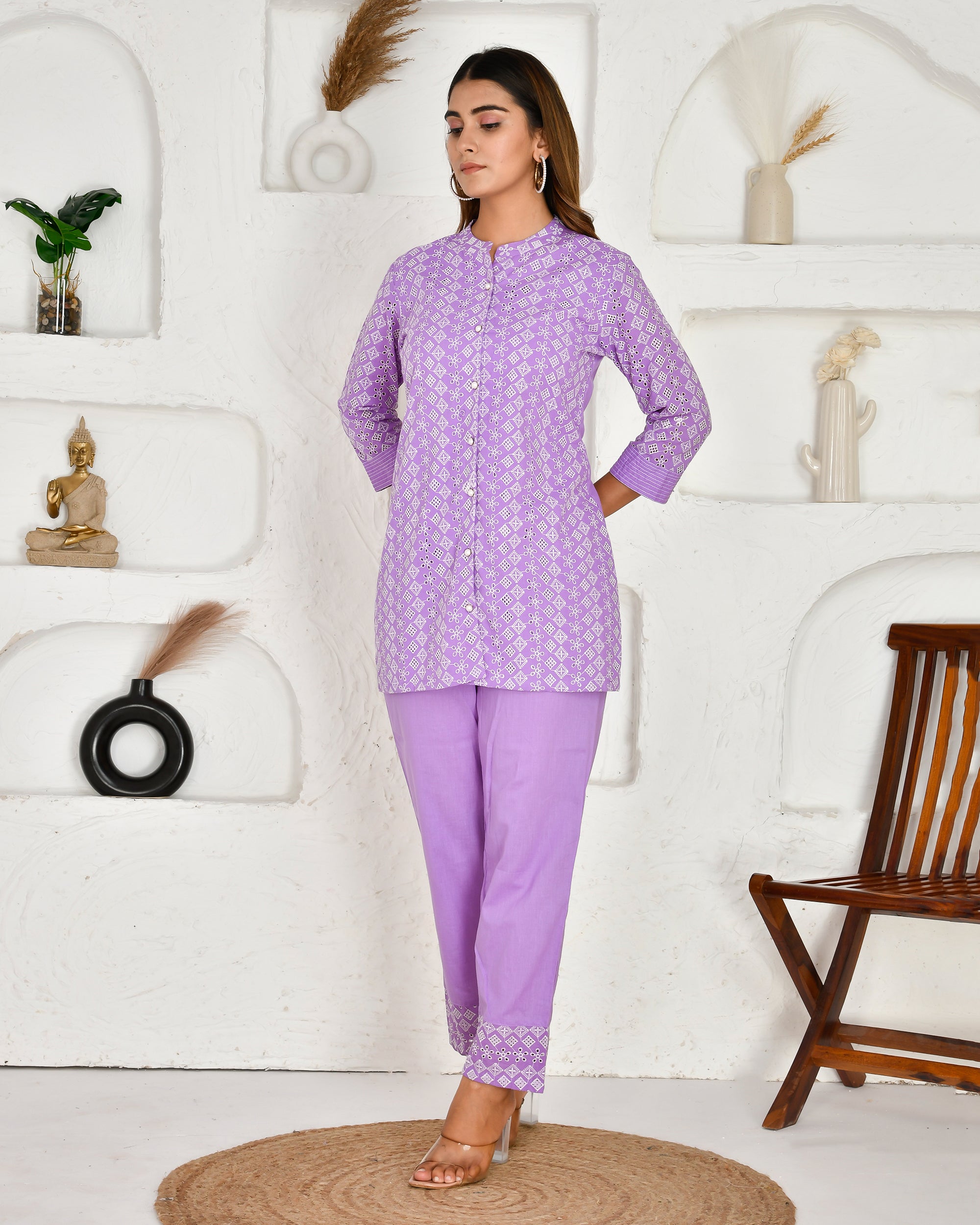 Laurel Cotton Coord Set - The Jaipur Studio