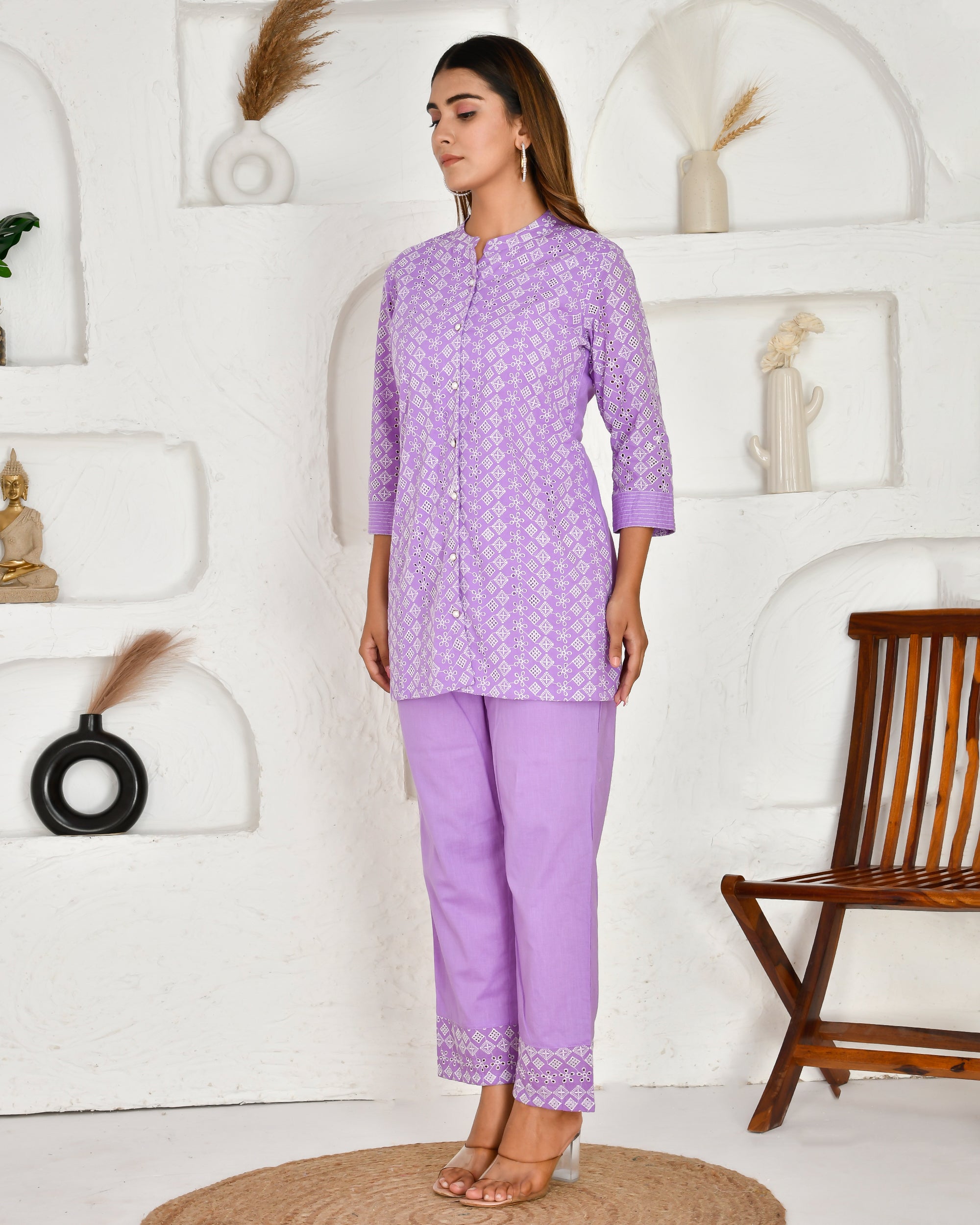 Laurel Cotton Coord Set - The Jaipur Studio