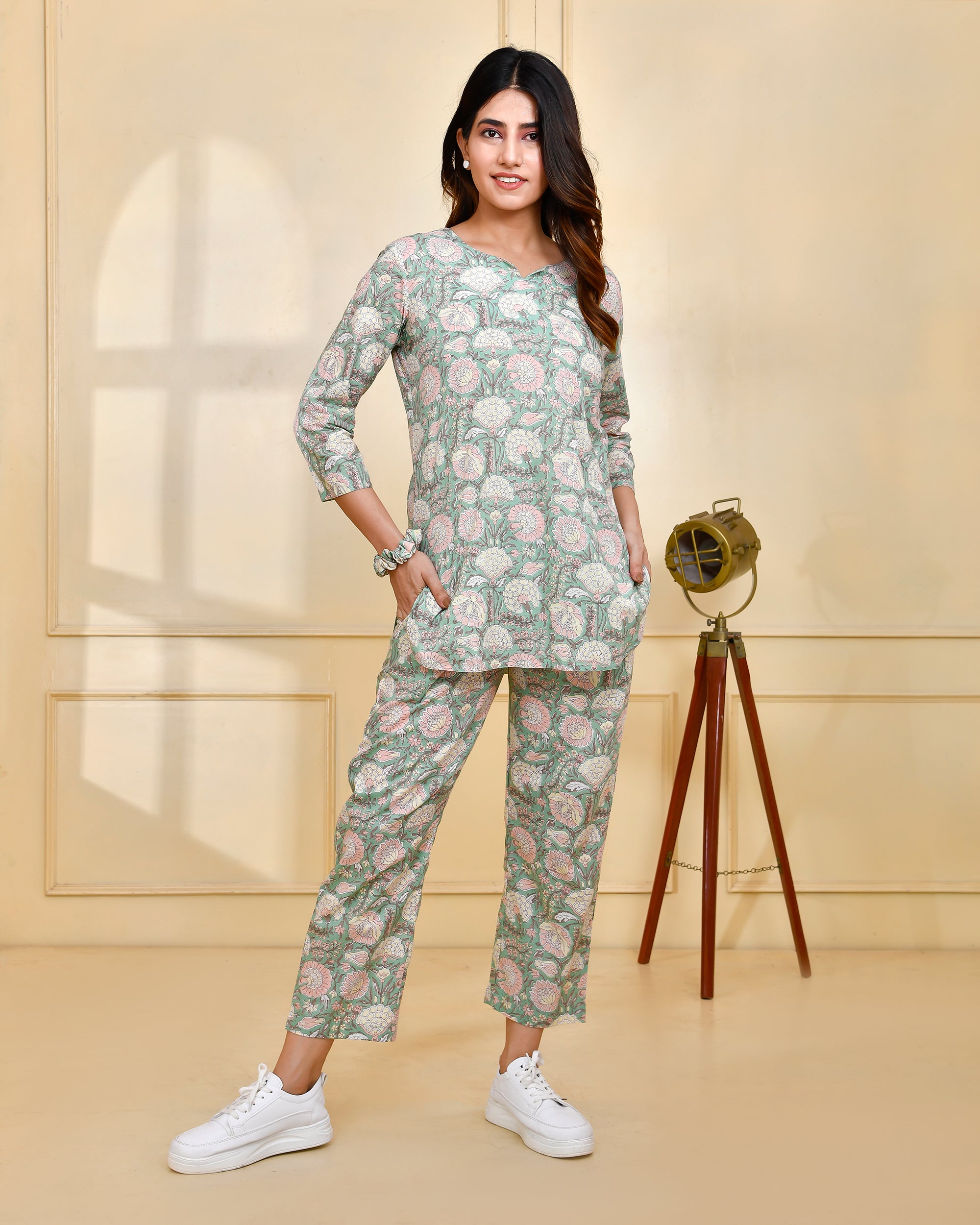 Heerat Cotton Coord Set - The Jaipur Studio