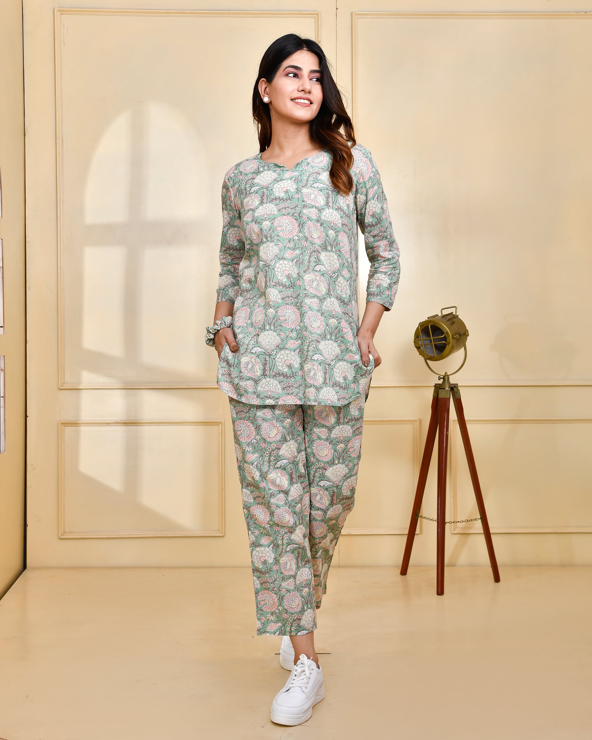 Heerat Cotton Coord Set - The Jaipur Studio