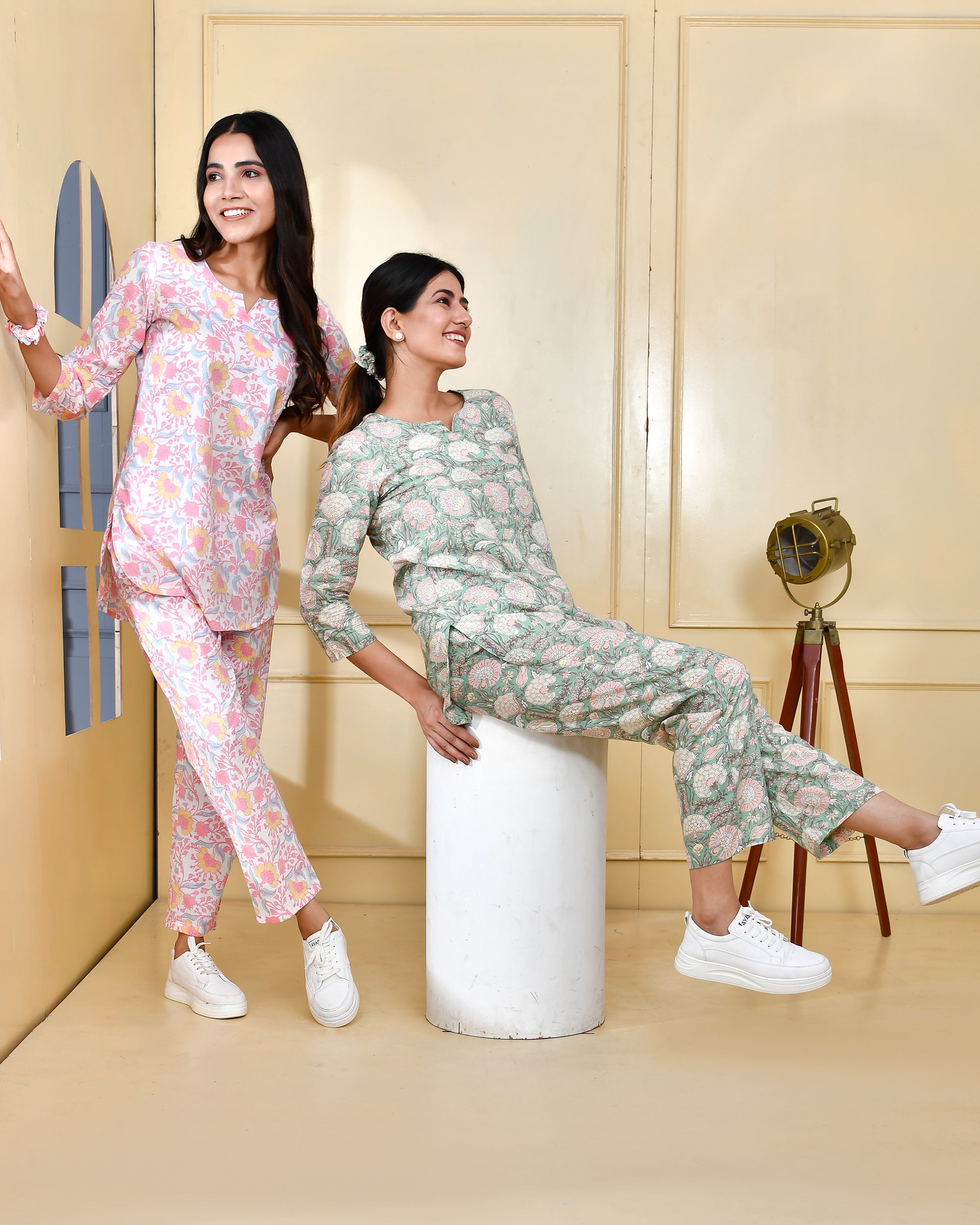 Heerat Cotton Coord Set - The Jaipur Studio