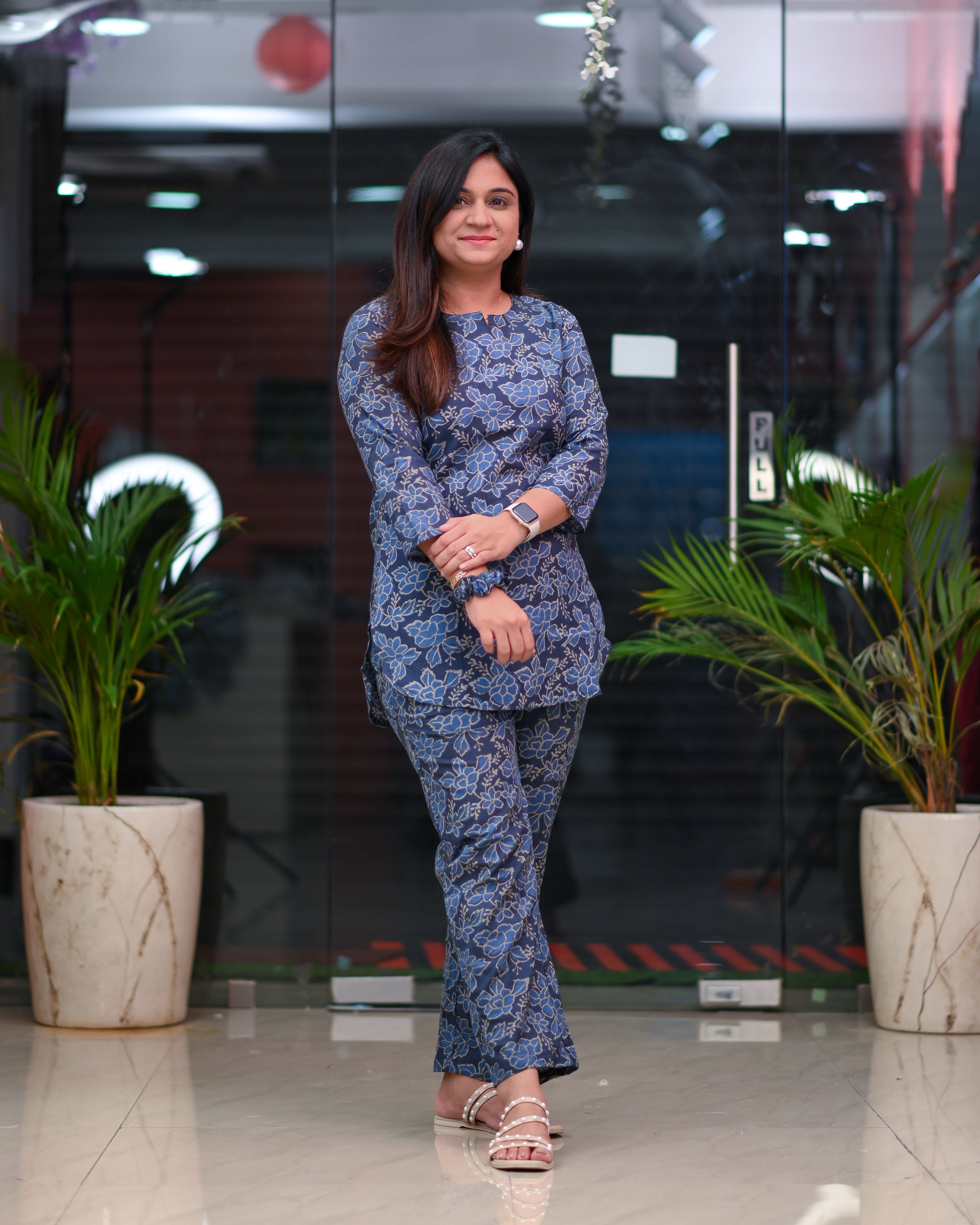Sukoon Printed Cotton Coord Set - The Jaipur Studio