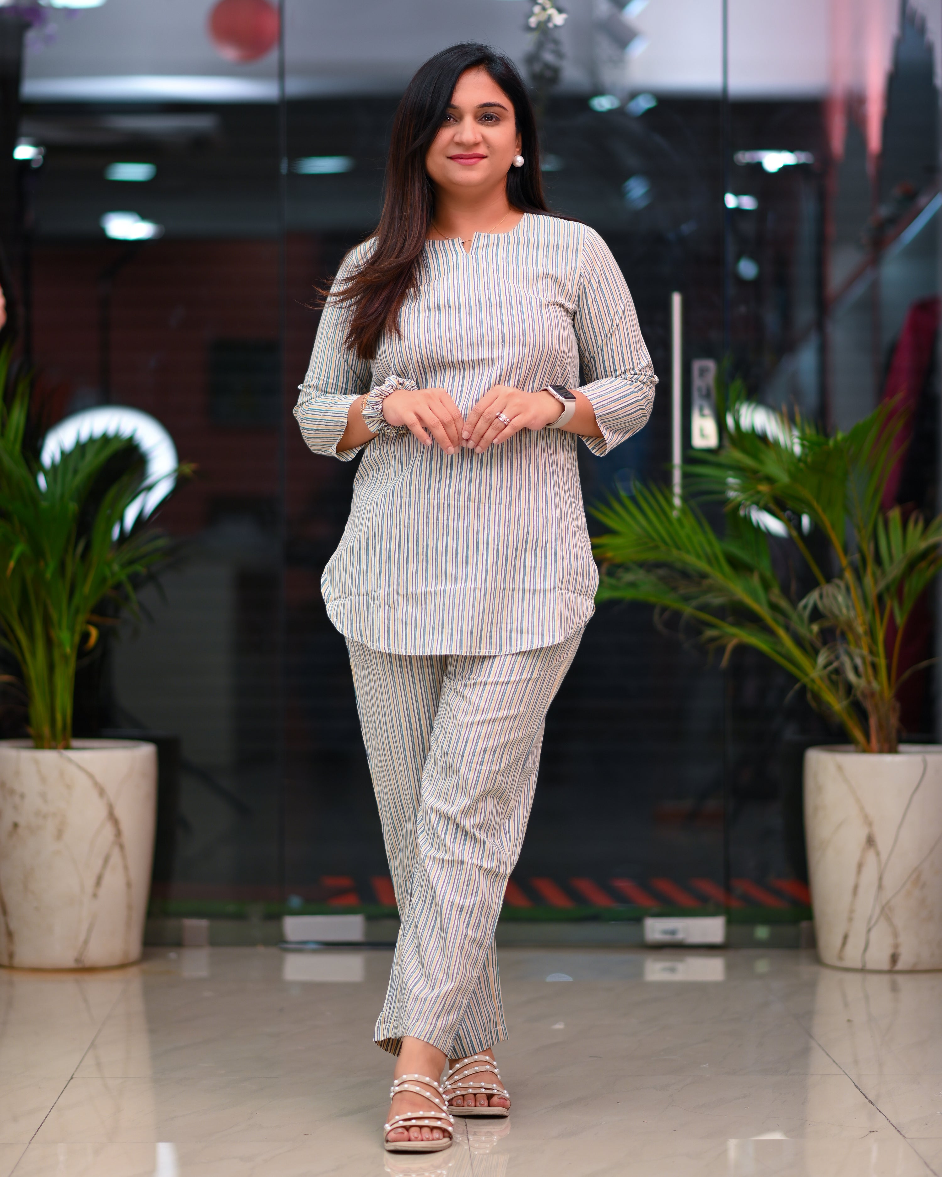 Sukoon Printed Cotton Coord Set - The Jaipur Studio