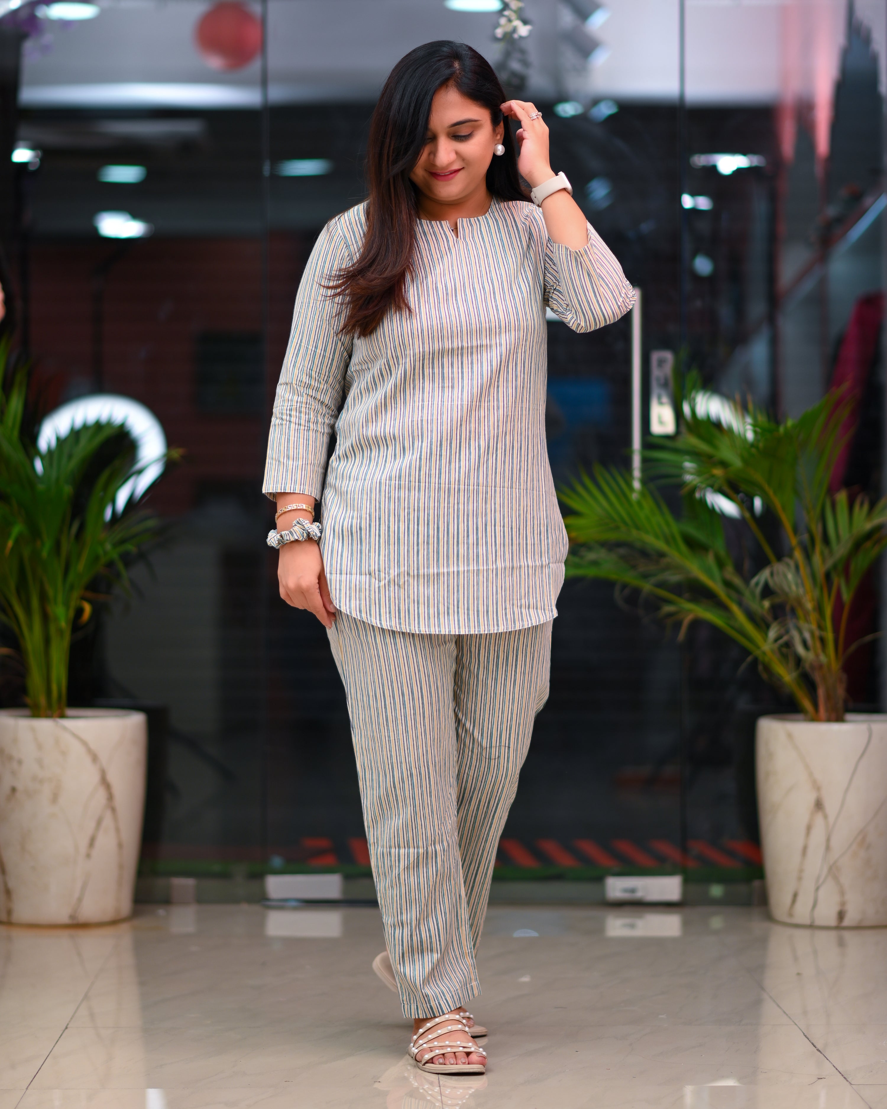Sukoon Printed Cotton Coord Set - The Jaipur Studio