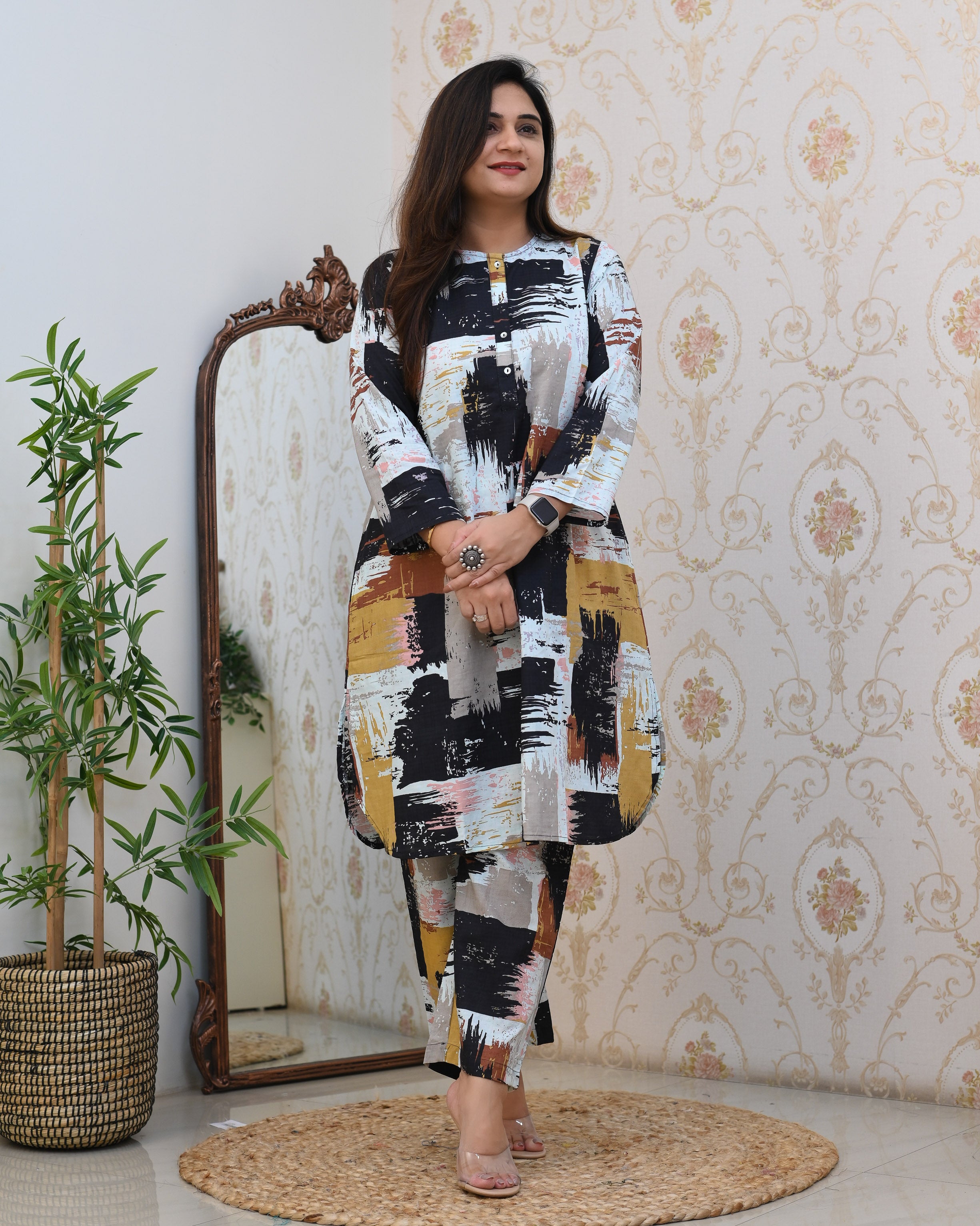 Trendy Imported Cotton Coord Set - The Jaipur Studio