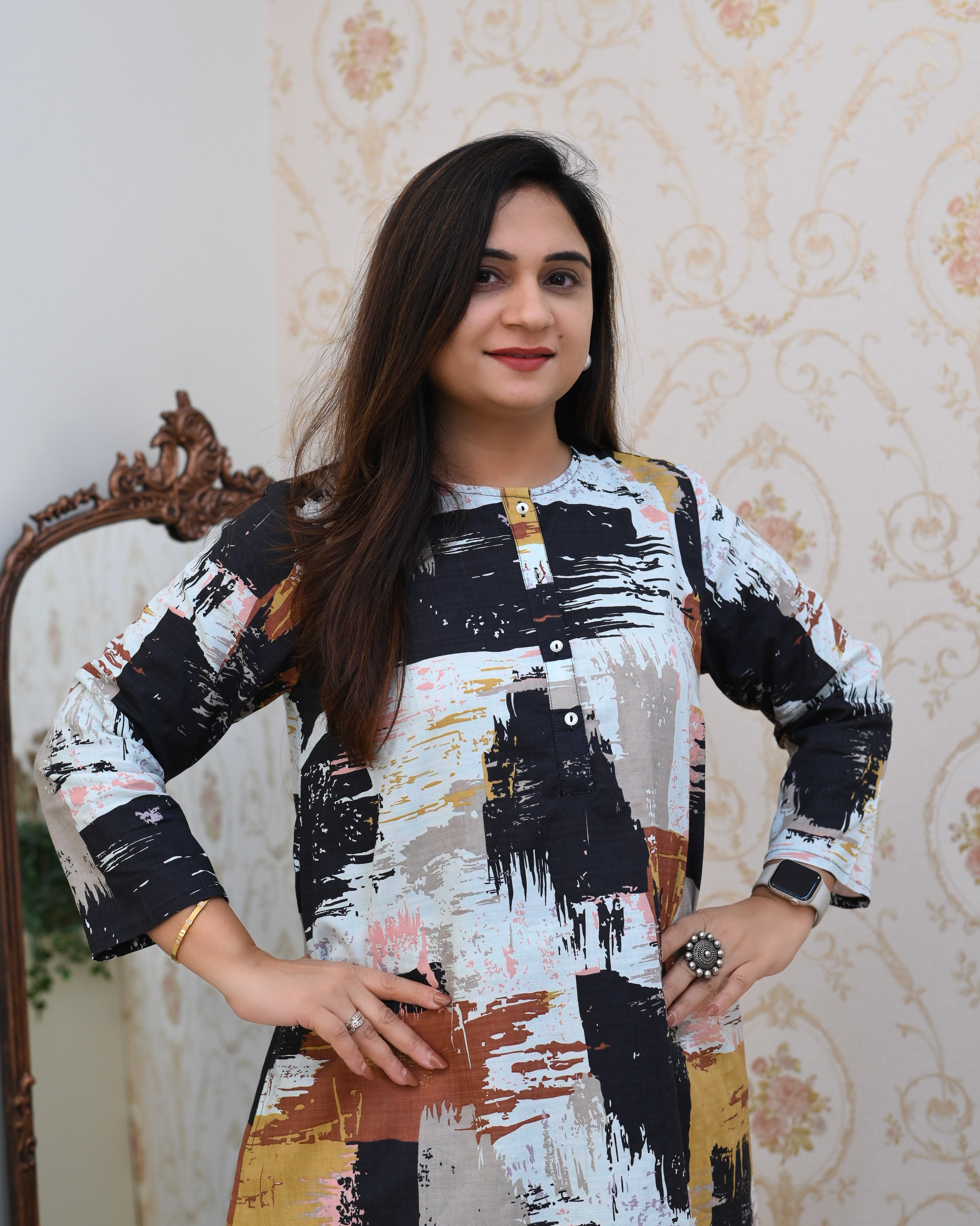 Trendy Imported Cotton Coord Set - The Jaipur Studio