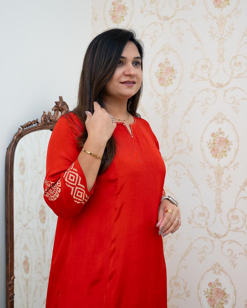 Mayra Muslin Handblock Print Coord Set - The Jaipur Studio