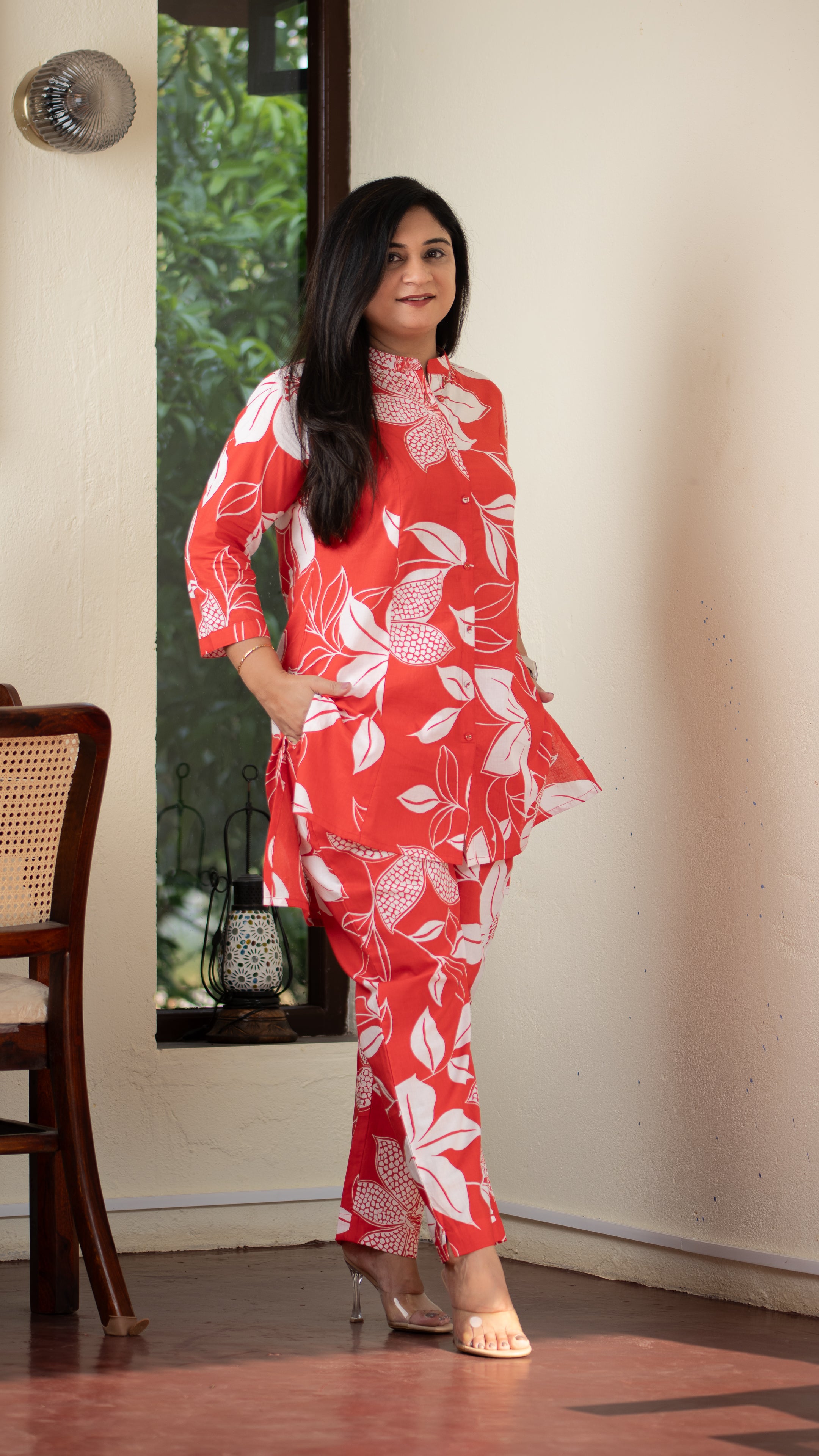 Alisha Cotton Casual Coord Set - The Jaipur Studio