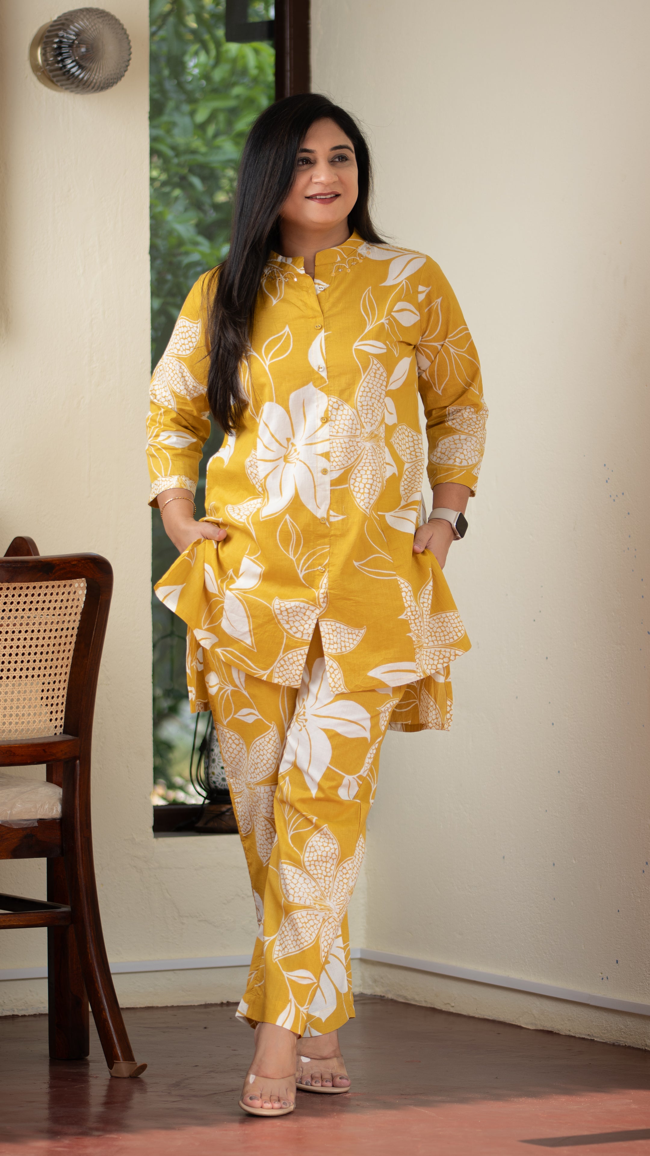 Alisha Cotton Casual Coord Set - The Jaipur Studio