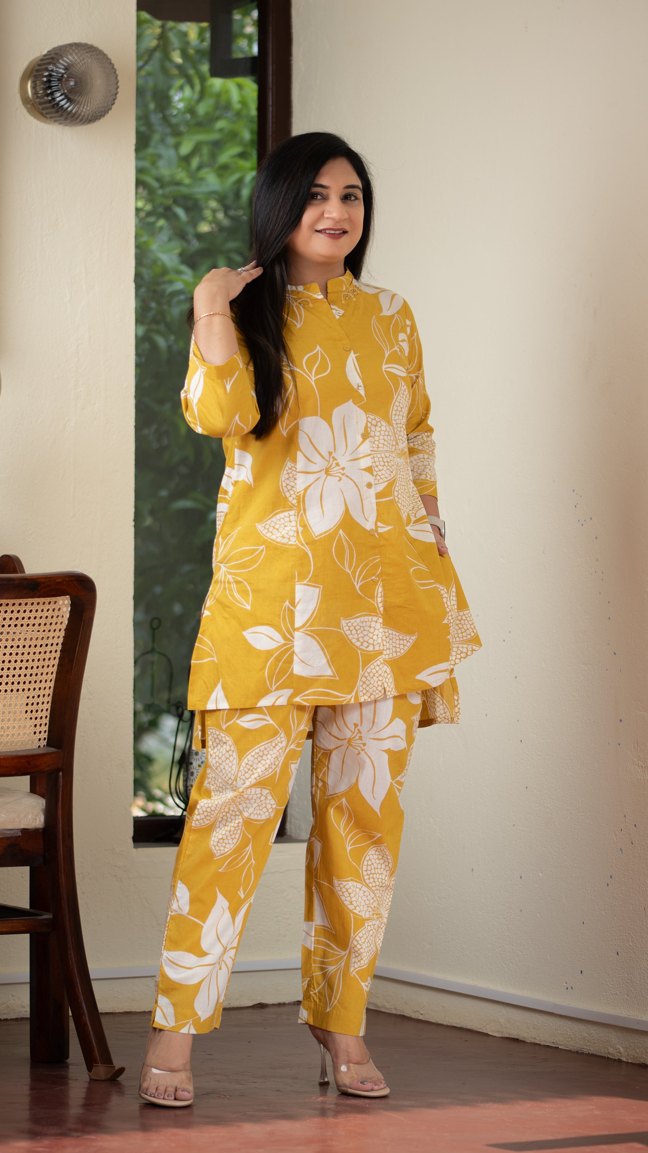 Alisha Cotton Casual Coord Set - The Jaipur Studio