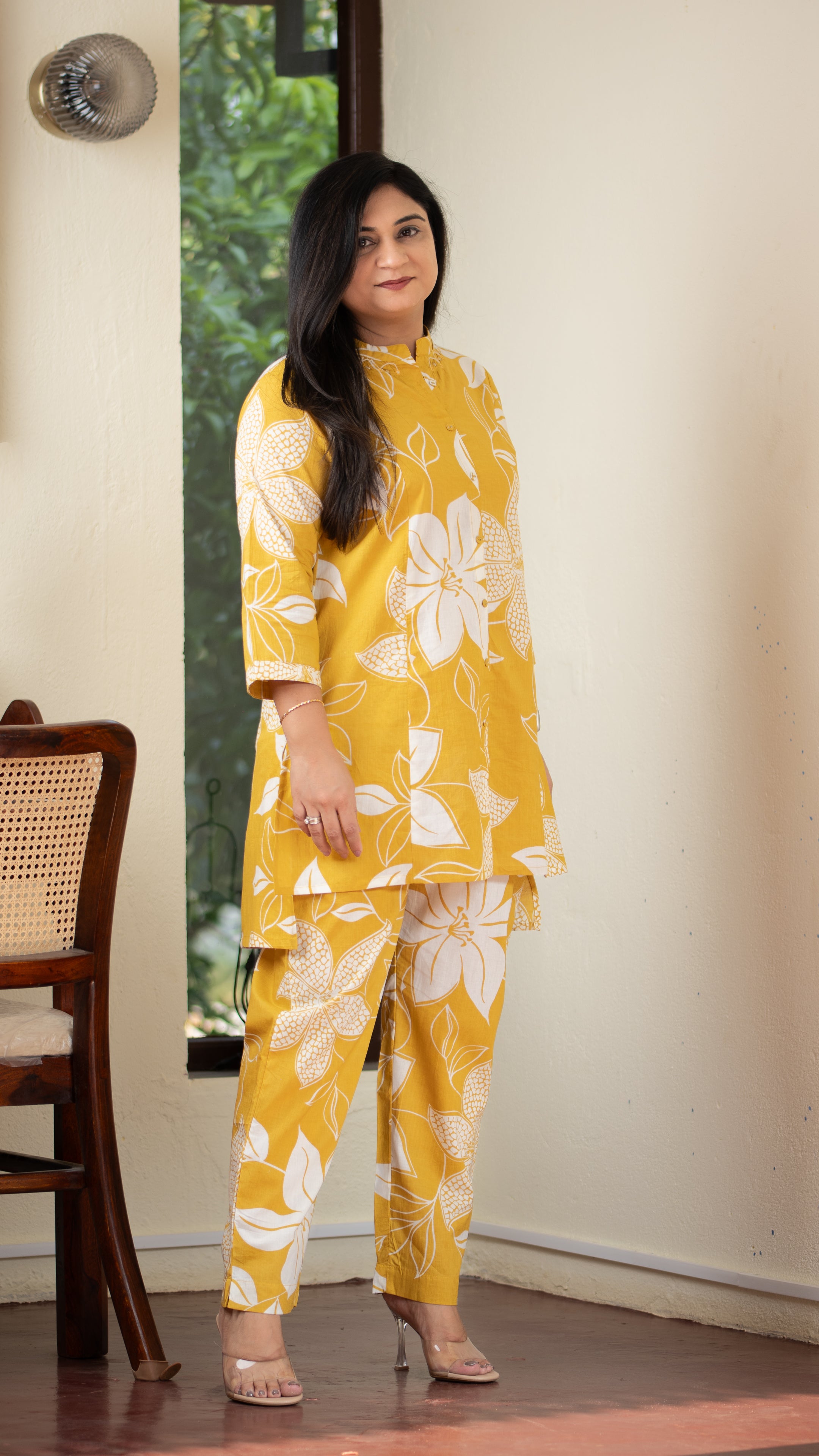 Alisha Cotton Casual Coord Set - The Jaipur Studio