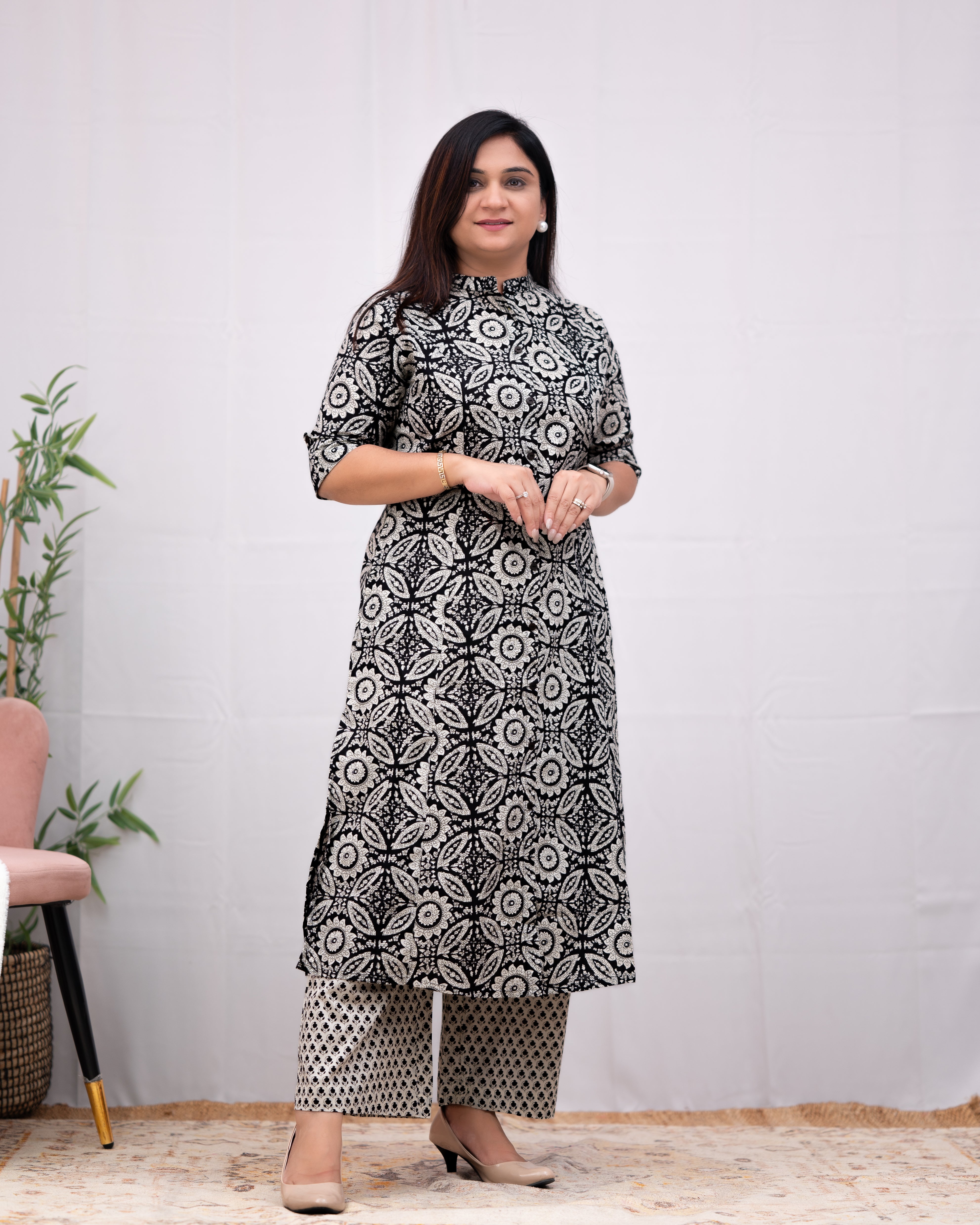 Jute Cotton Coord Set
