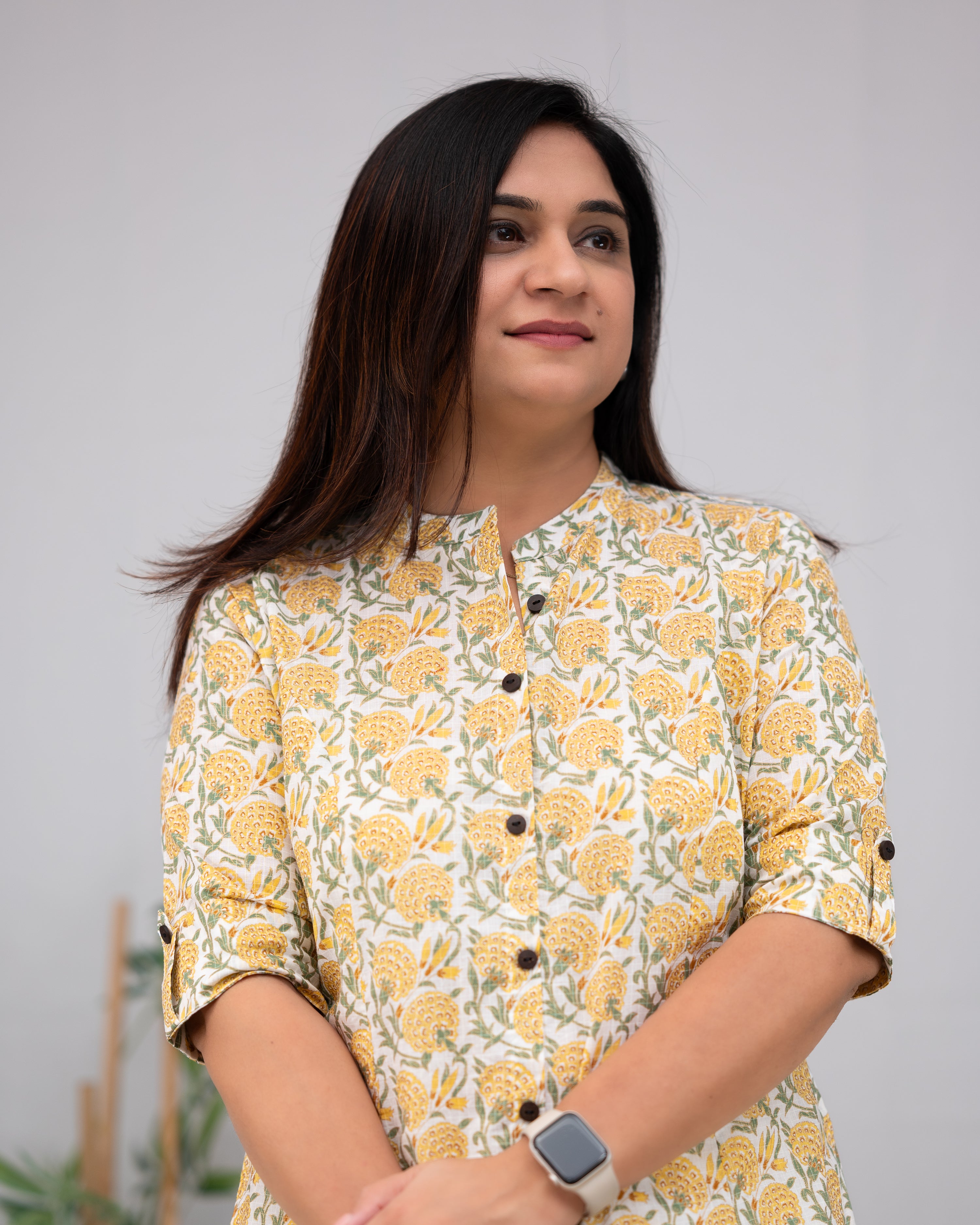 Sunflower Summerish Cotton Coord set - The Jaipur Studio