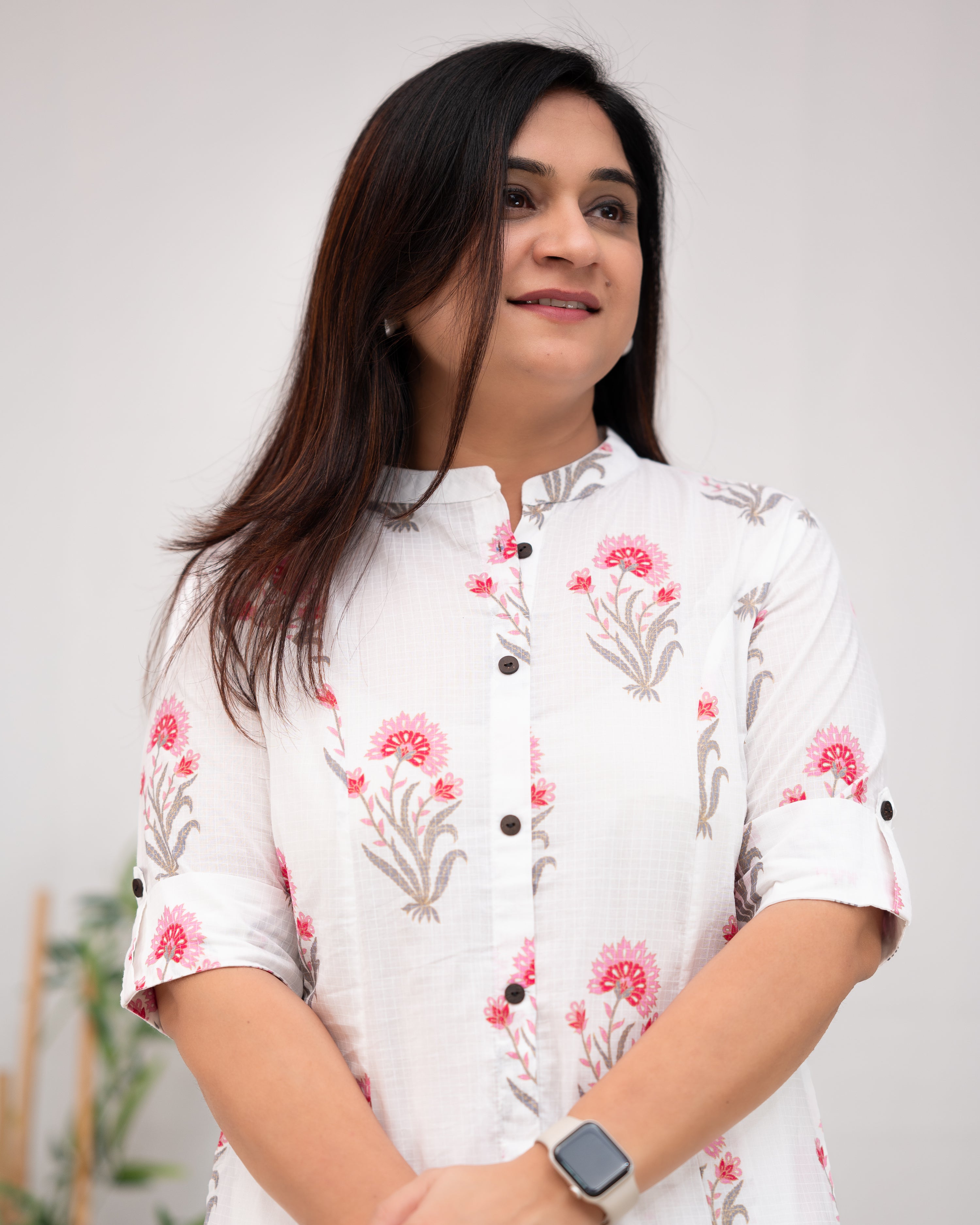 Rose Summerish Cotton Coord set - The Jaipur Studio