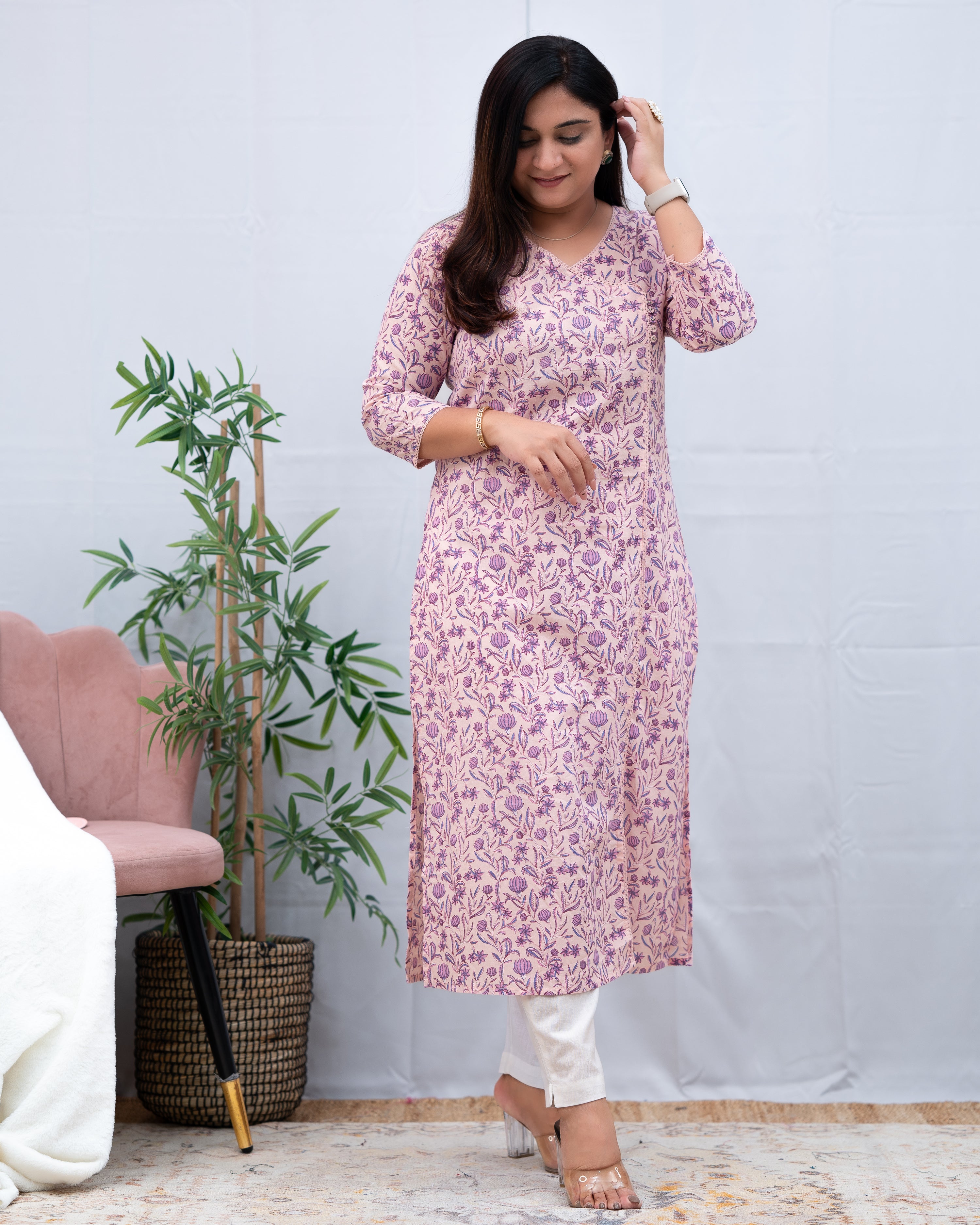 Summer special Casual Cotton Kurta - The Jaipur Studio