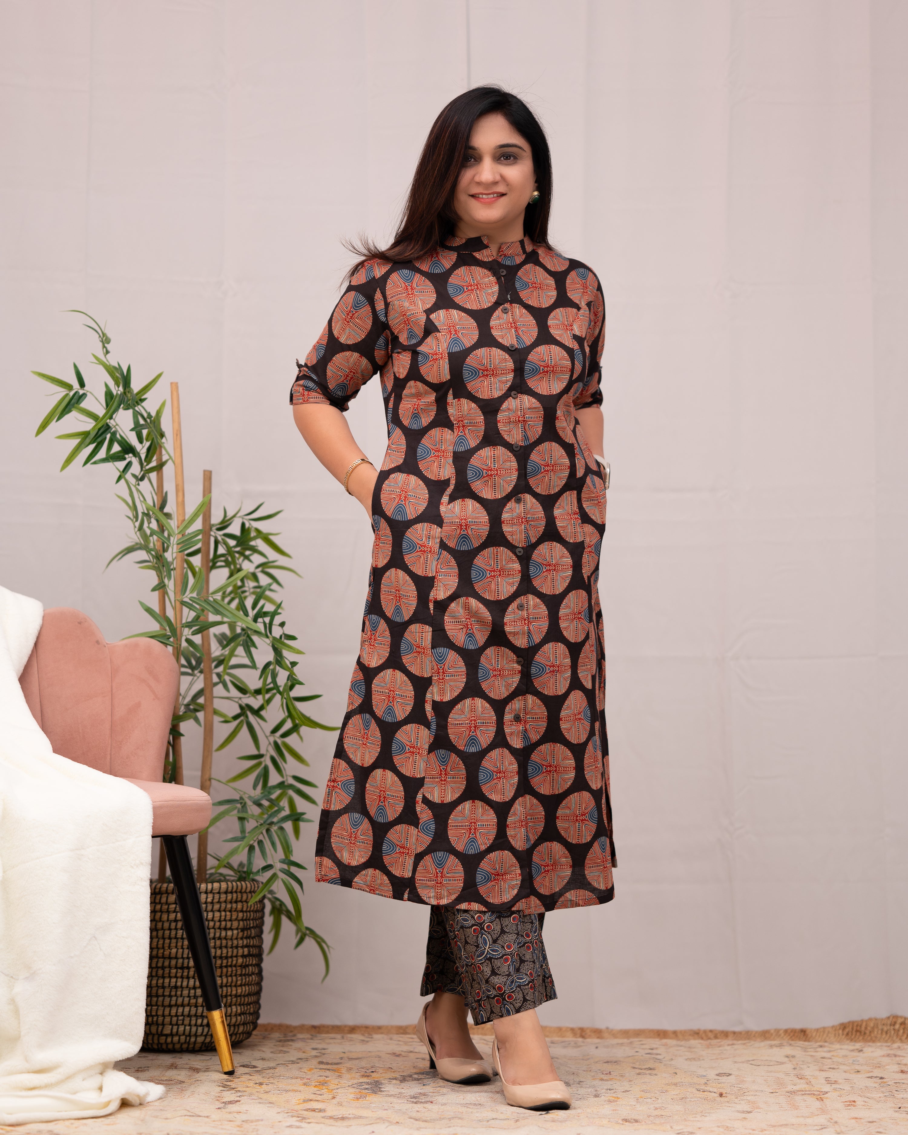 Manya Summer Cotton Coord set - The Jaipur Studio