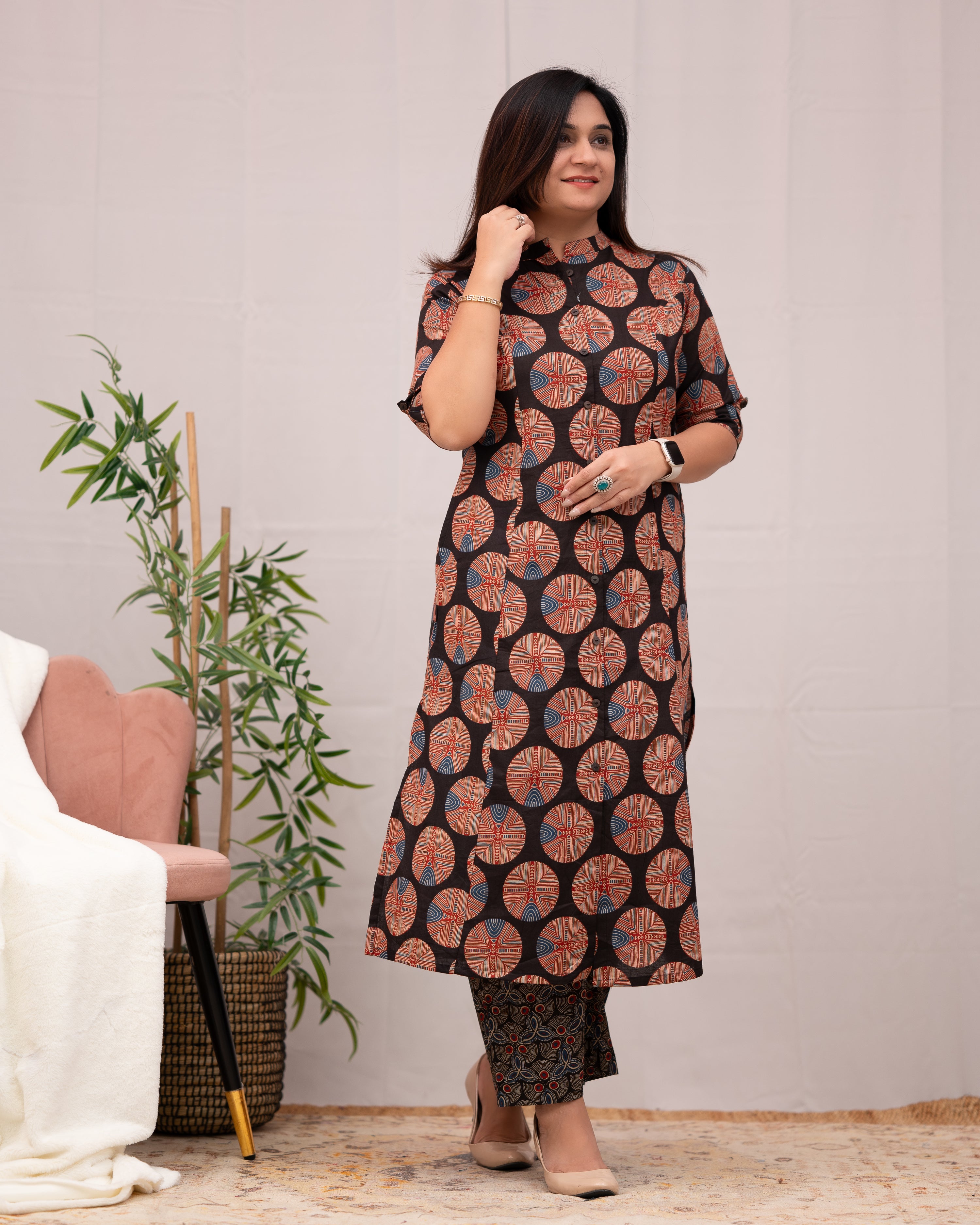 Manya Summer Cotton Coord set - The Jaipur Studio