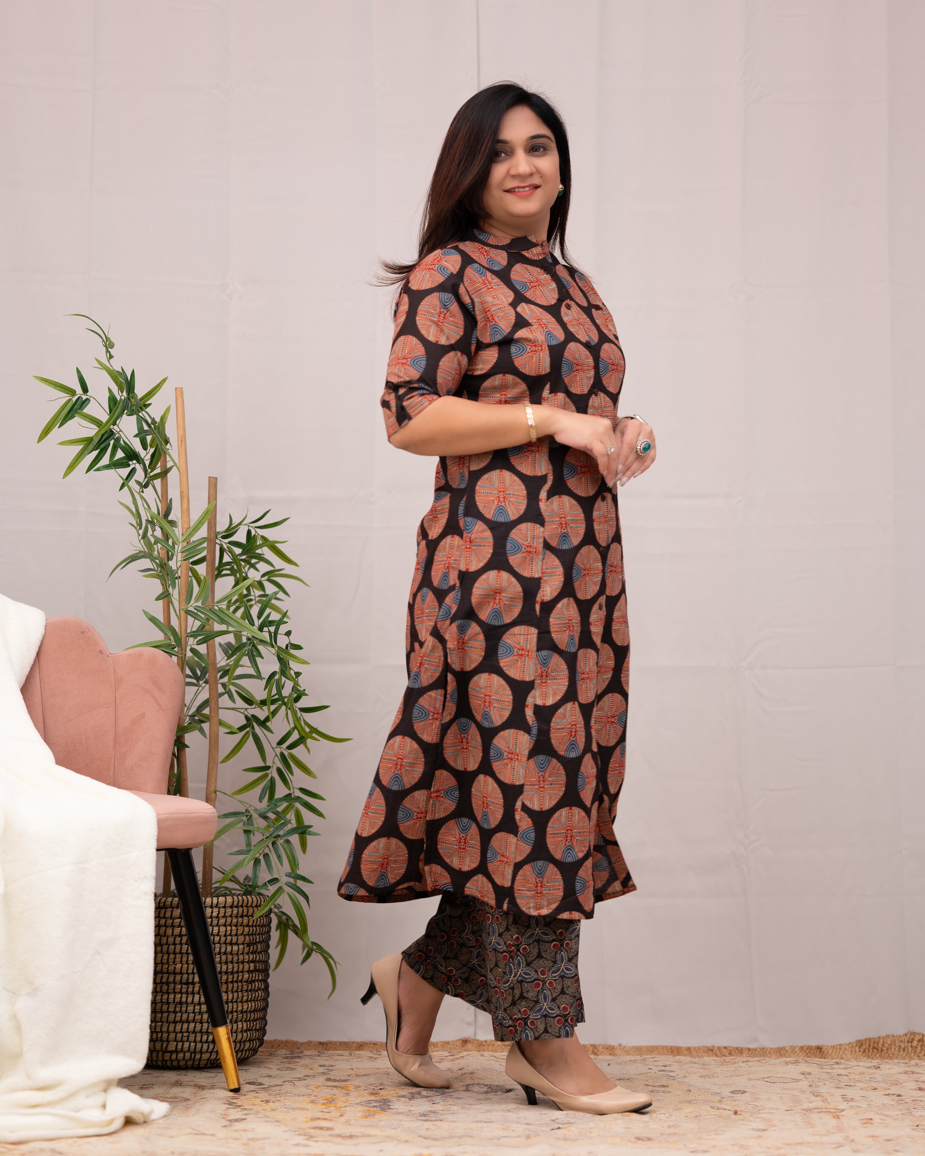 Manya Summer Cotton Coord set - The Jaipur Studio