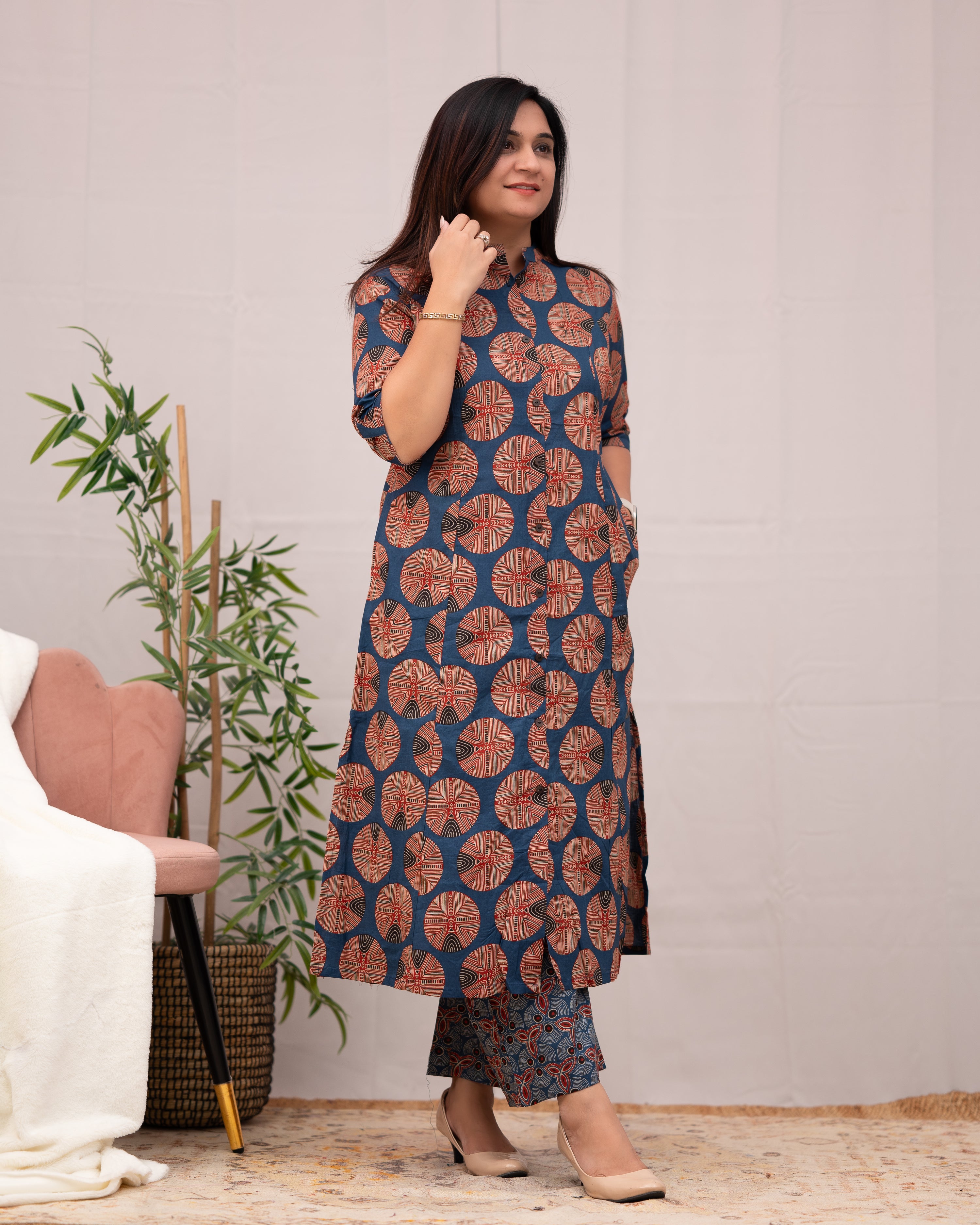 Manya Summer Cotton Coord set - The Jaipur Studio