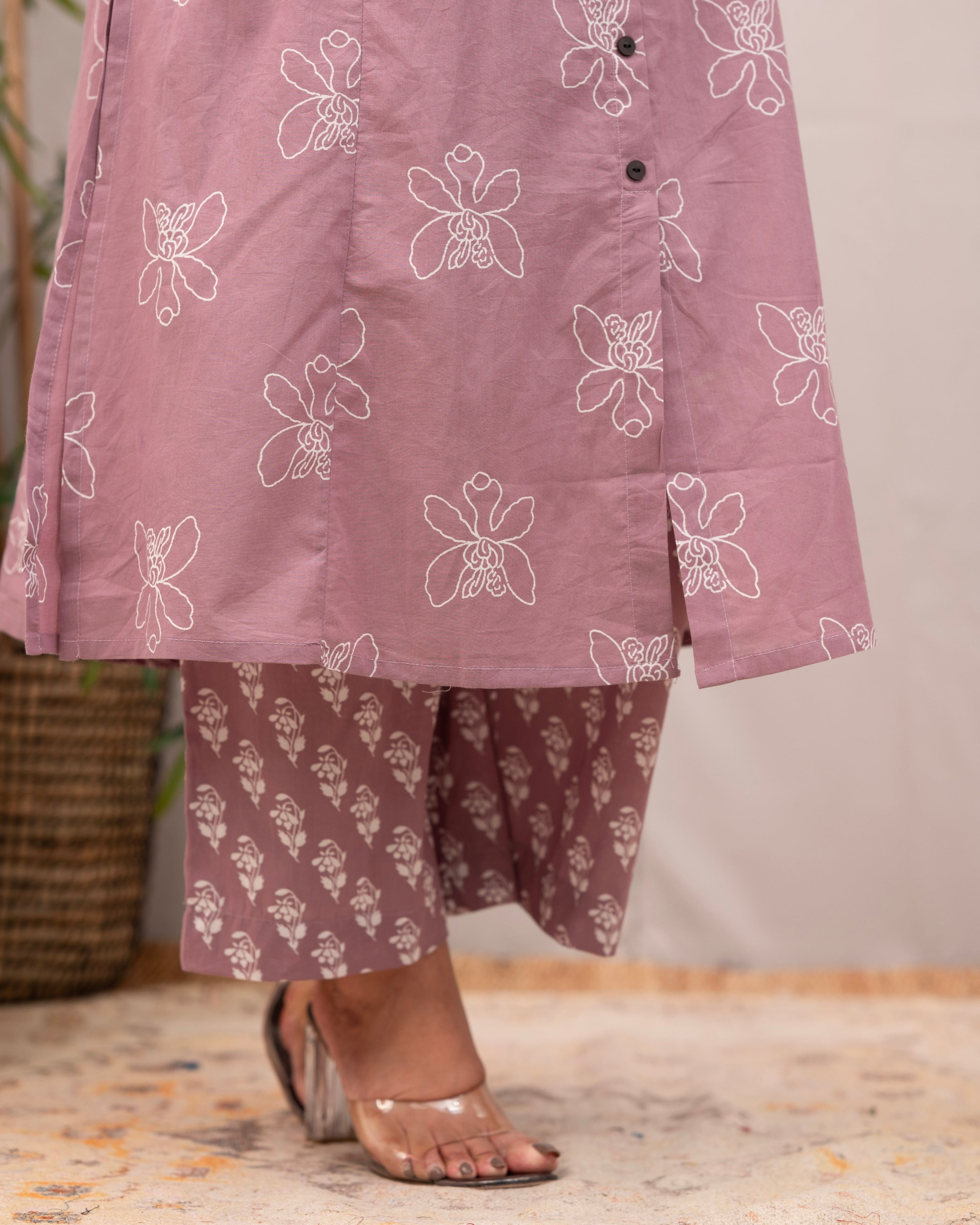 Naira A-line Cotton Coord set - The Jaipur Studio
