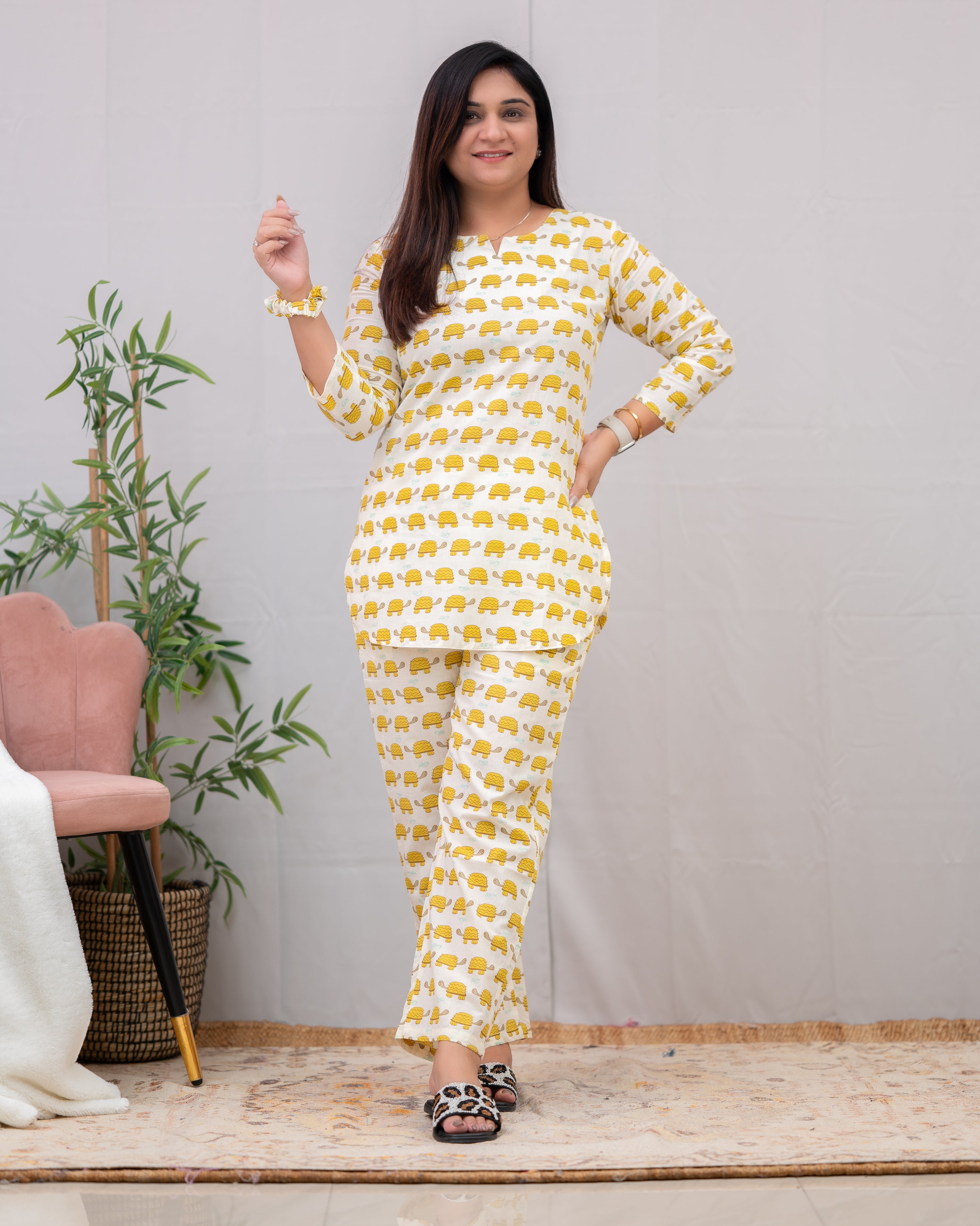 Rubal Printed Cotton Coord Set - The Jaipur Studio