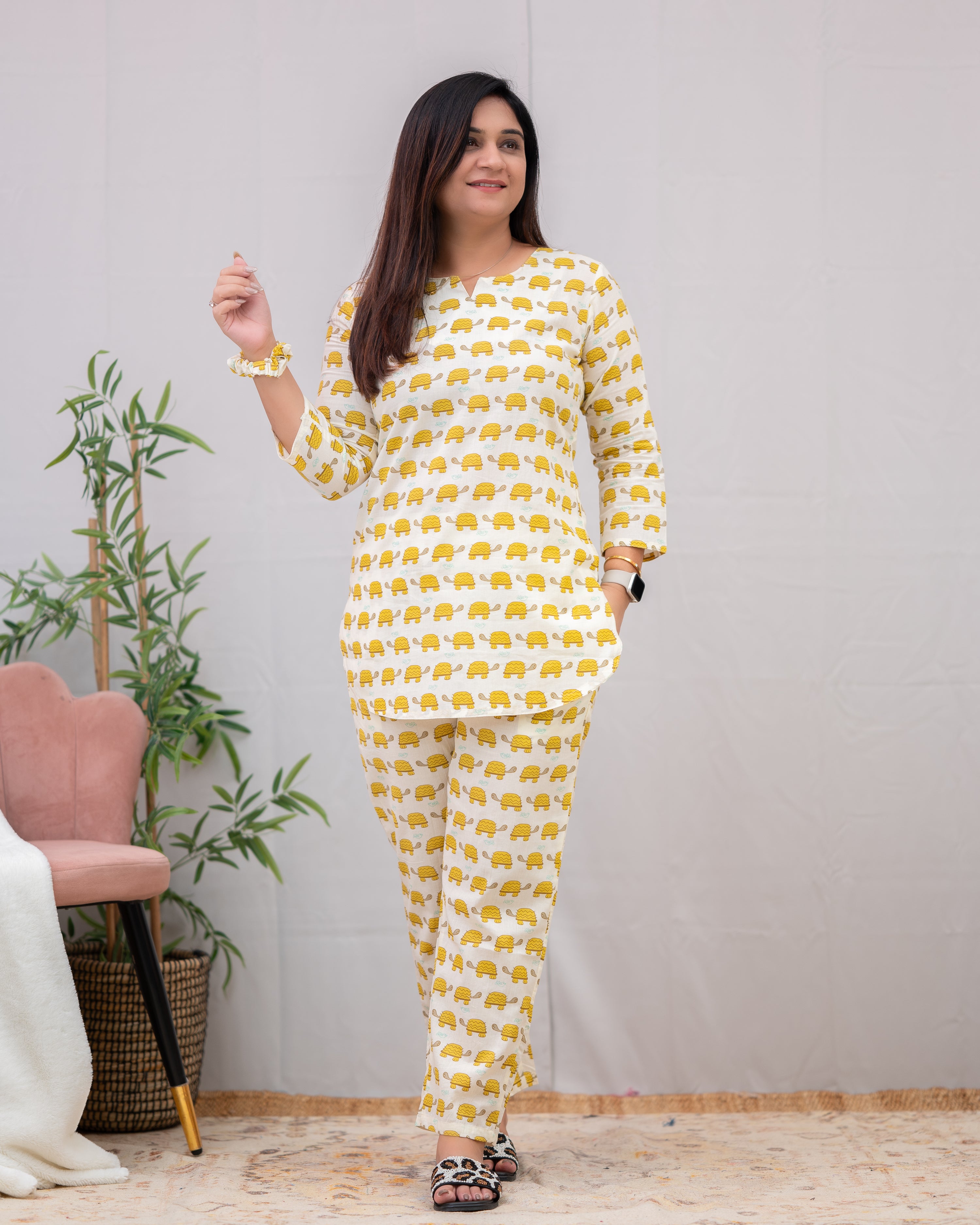 Rubal Printed Cotton Coord Set - The Jaipur Studio