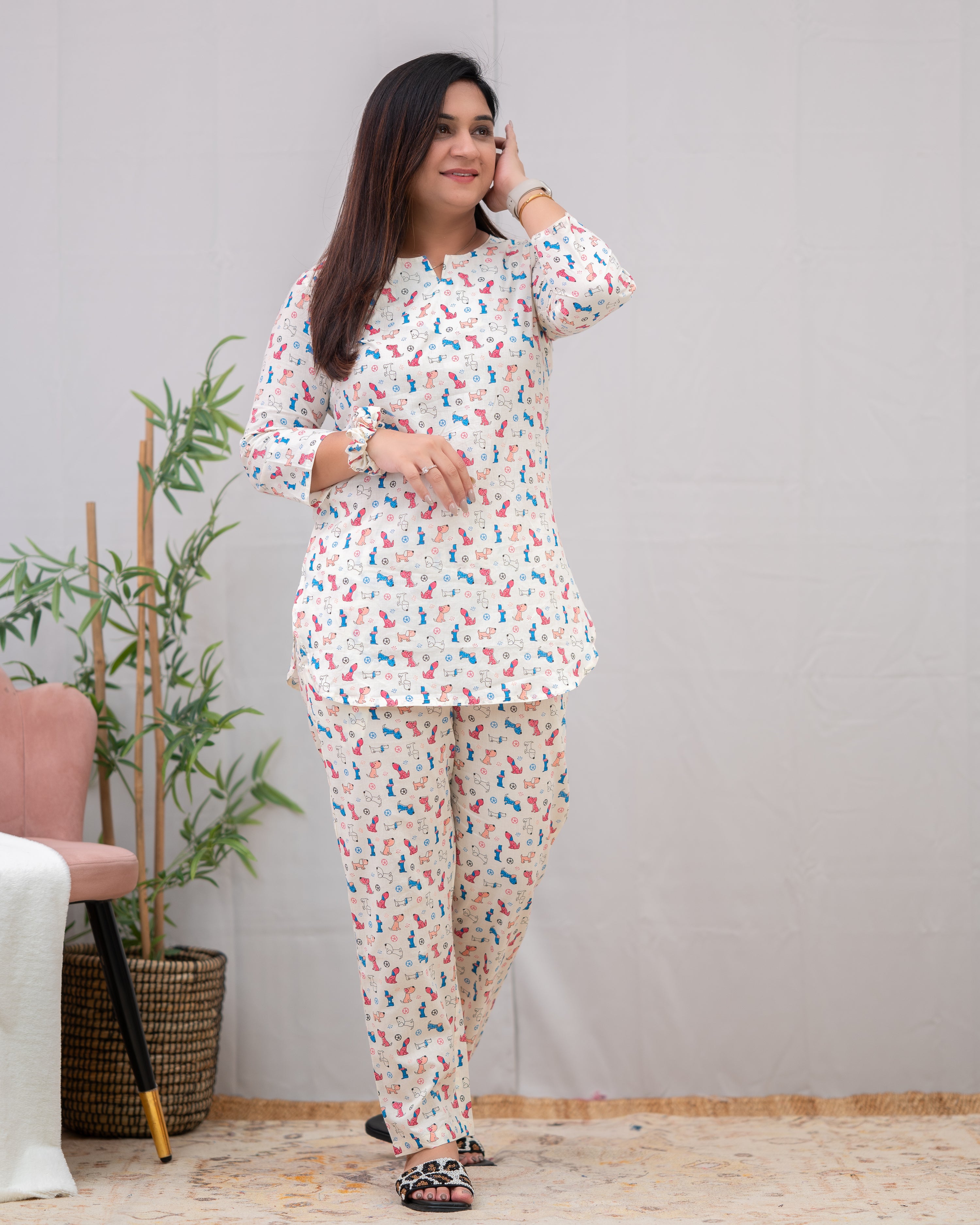 Rubal Printed Cotton Coord Set - The Jaipur Studio