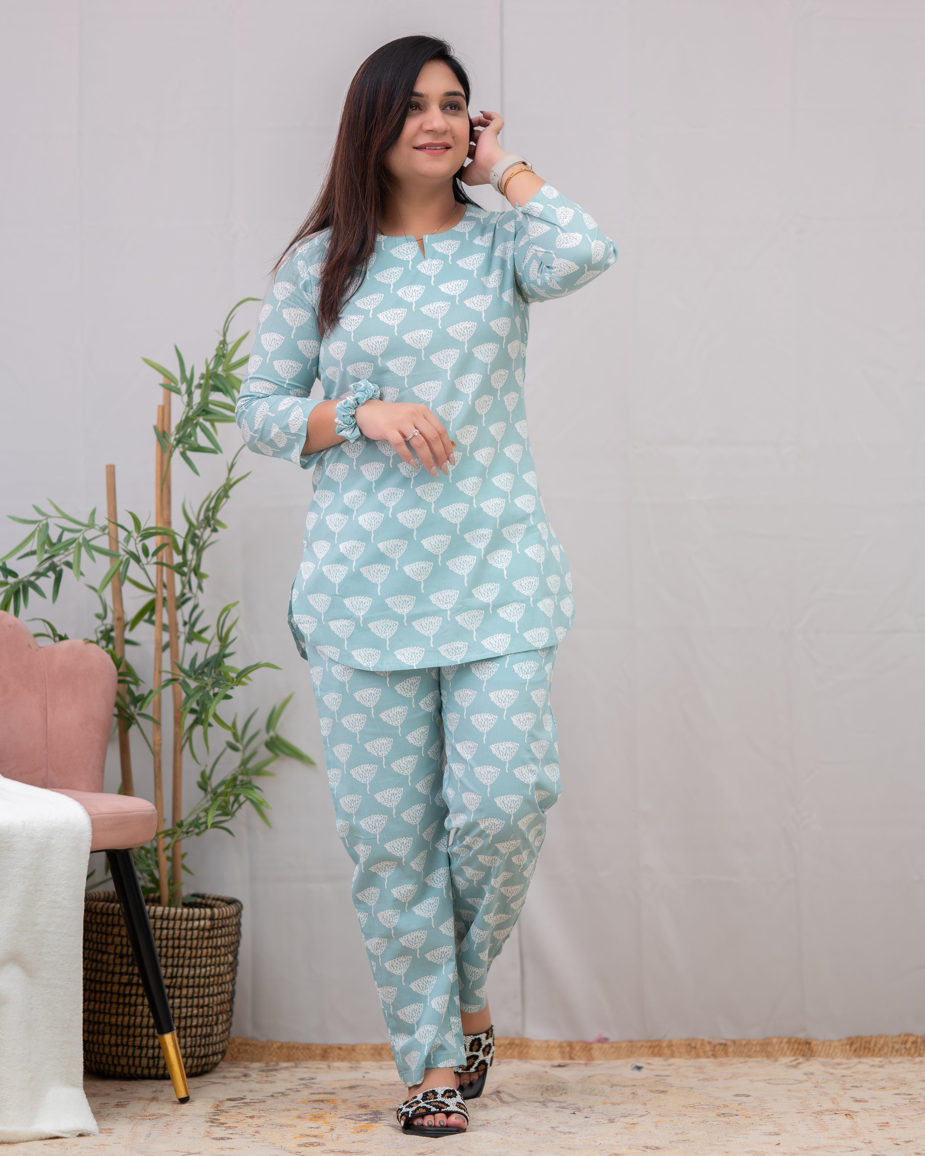 Rubal Printed Cotton Coord Set - The Jaipur Studio