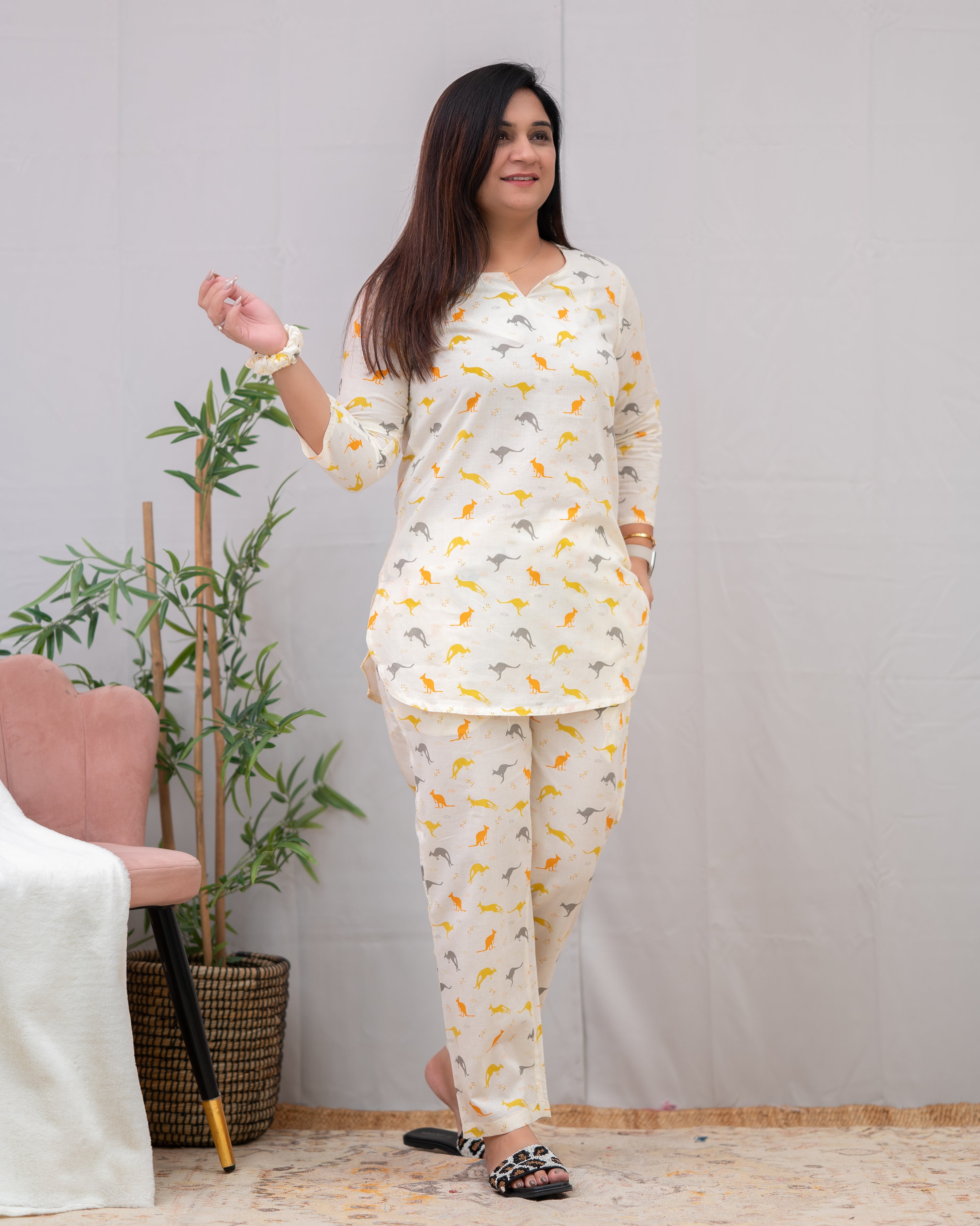 Rubal Printed Cotton Coord Set - The Jaipur Studio