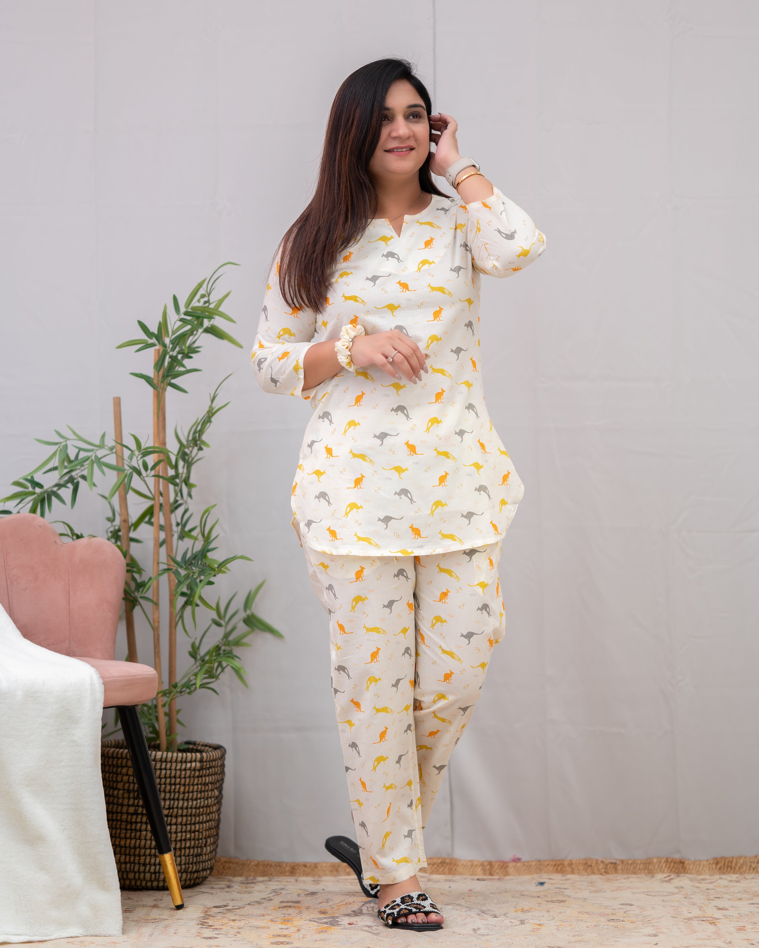 Rubal Printed Cotton Coord Set - The Jaipur Studio