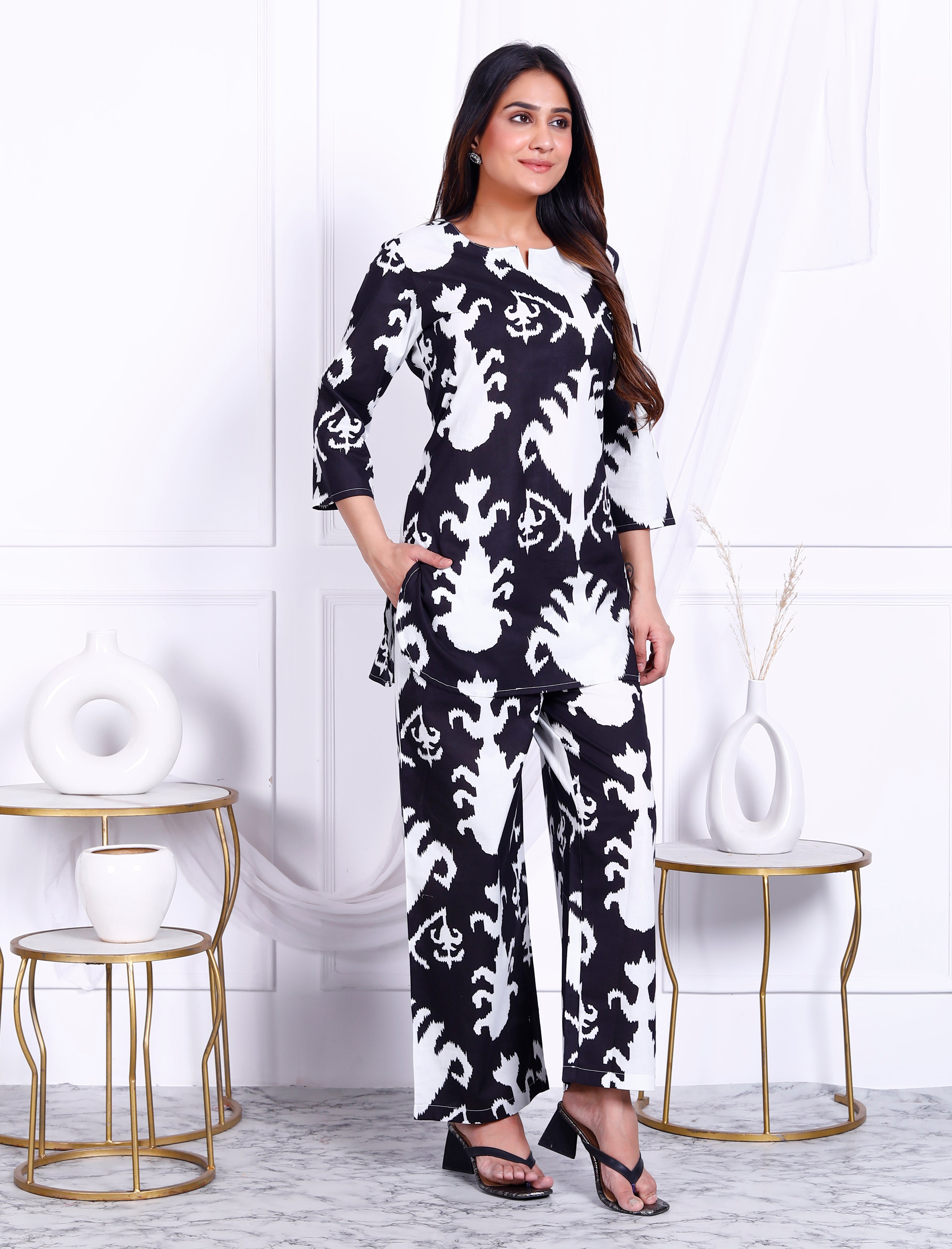 Sejal Cotton Casual Coord Set - The Jaipur Studio