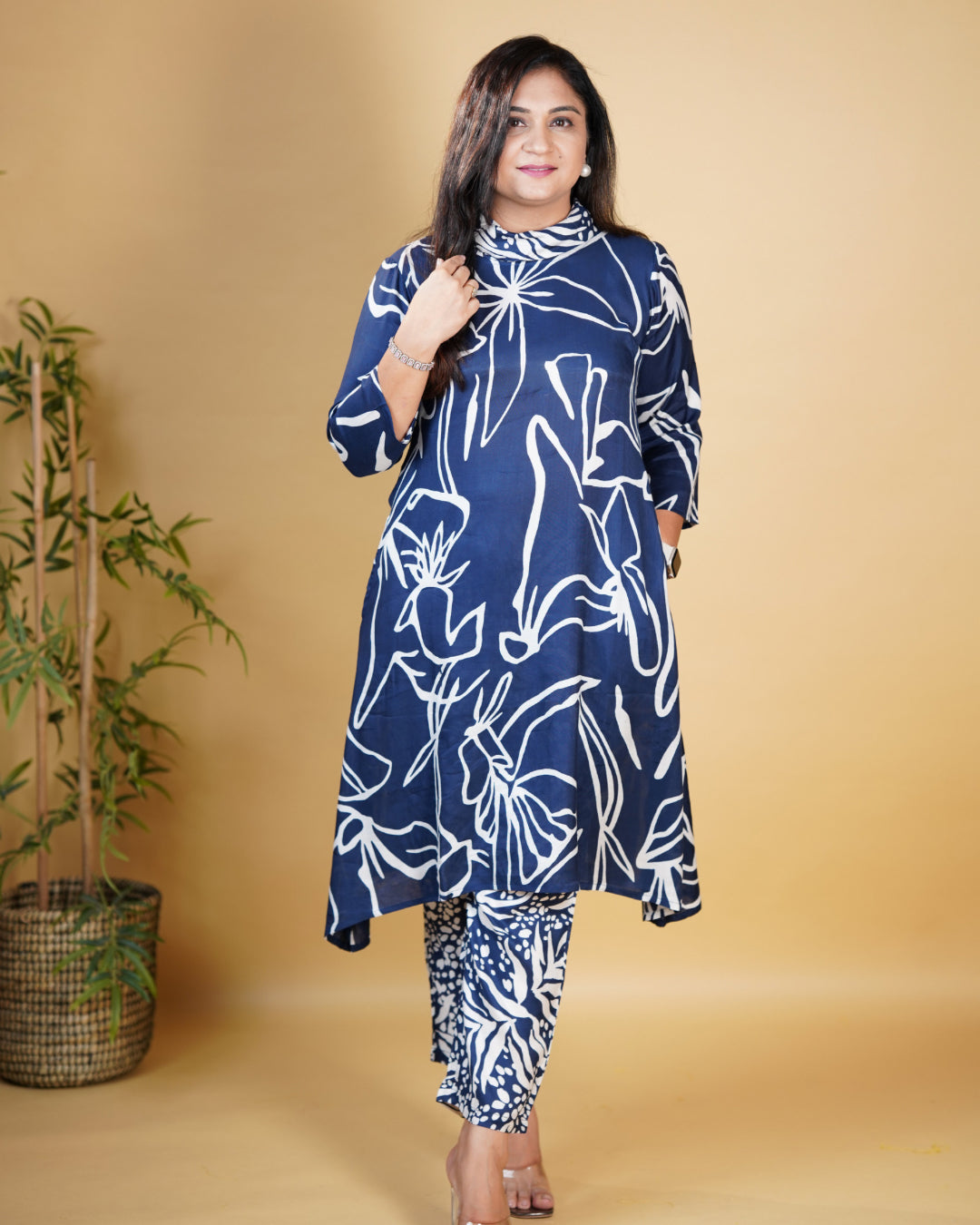 Mahira Muslin Coord Set - The Jaipur Studio