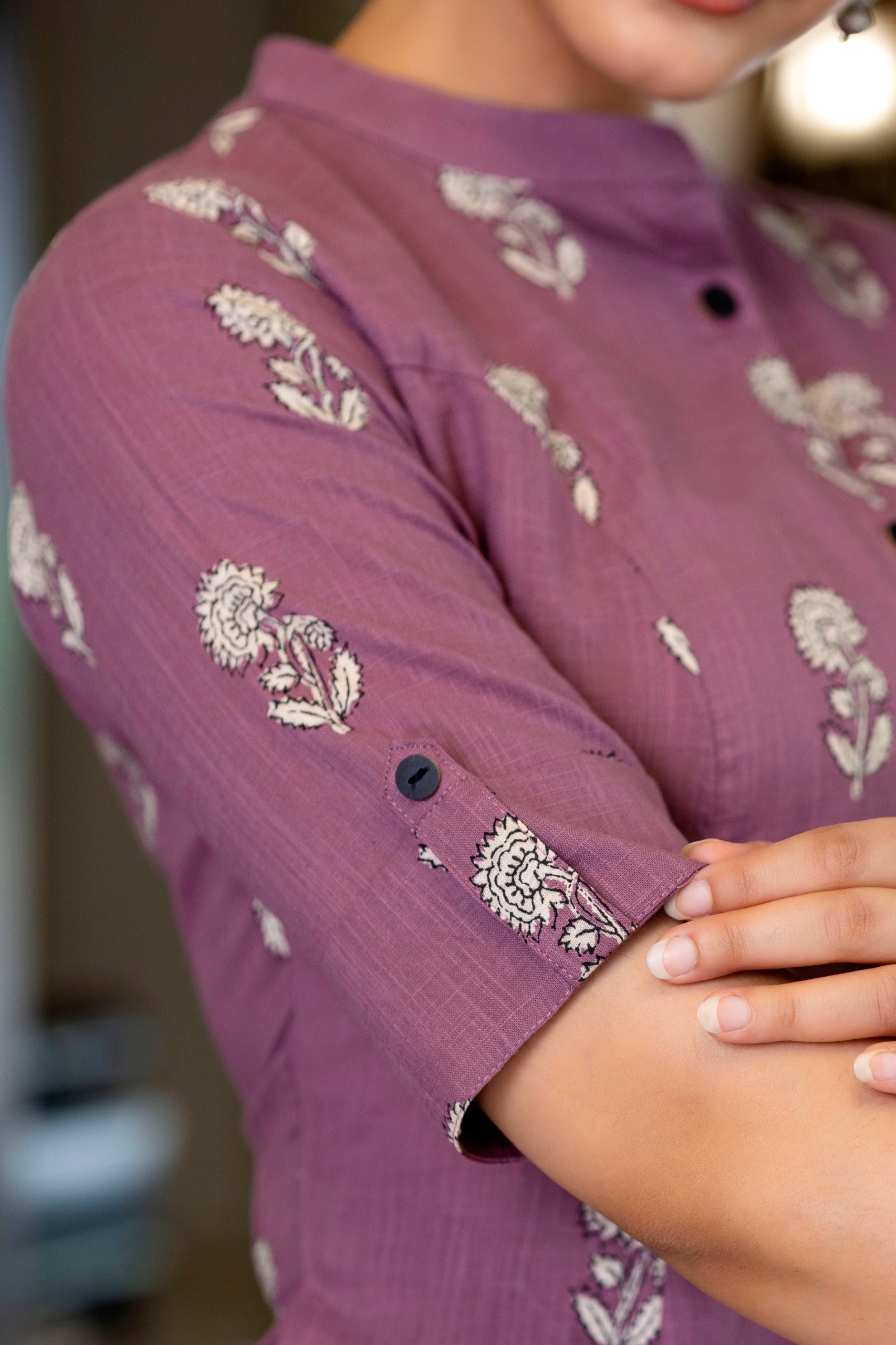 Simran Cotton A-line Coord Set - The Jaipur Studio