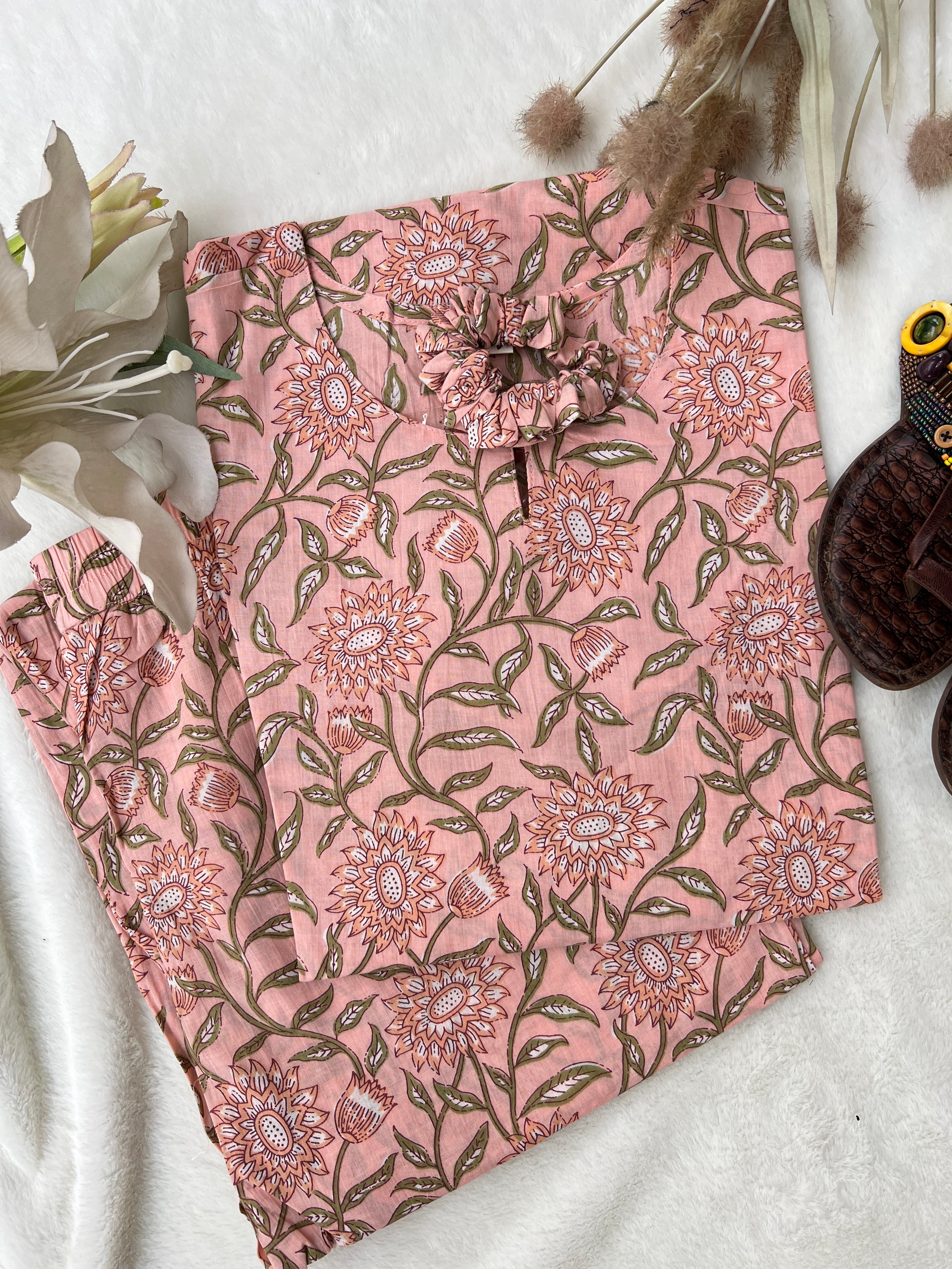 Heerat Cotton Coord Set - The Jaipur Studio