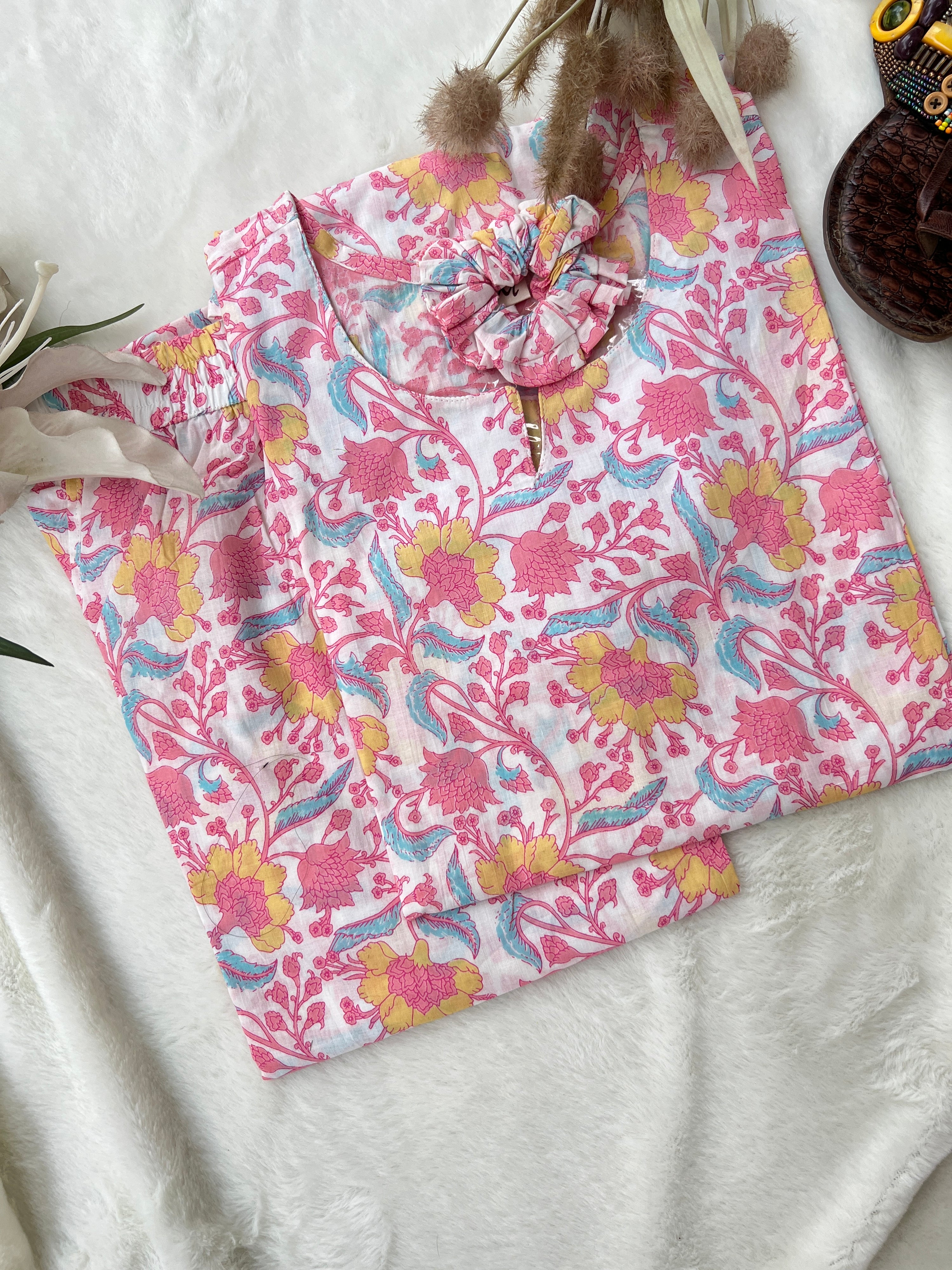 Heerat Cotton Coord Set - The Jaipur Studio