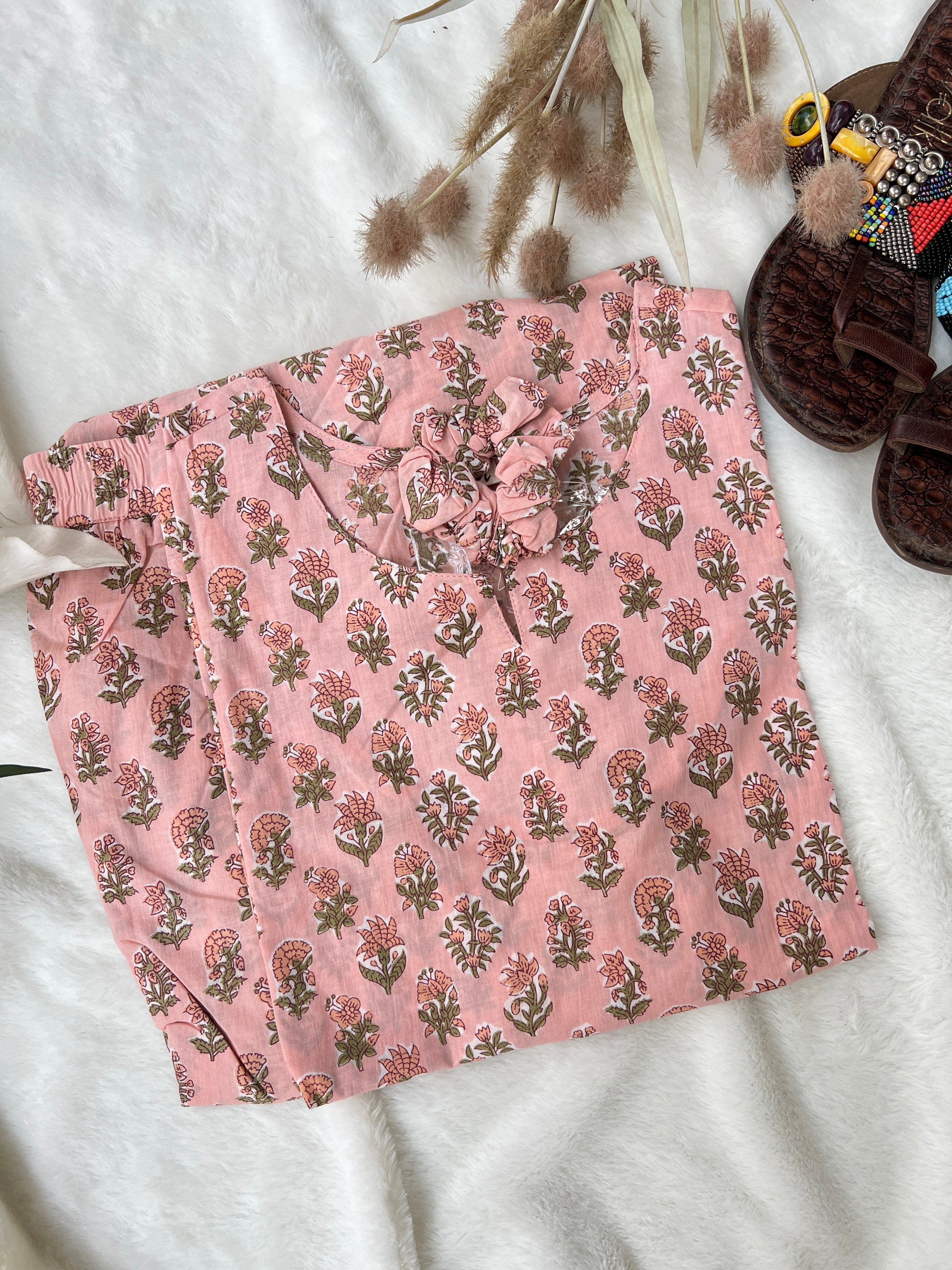 Heerat Cotton Coord Set - The Jaipur Studio