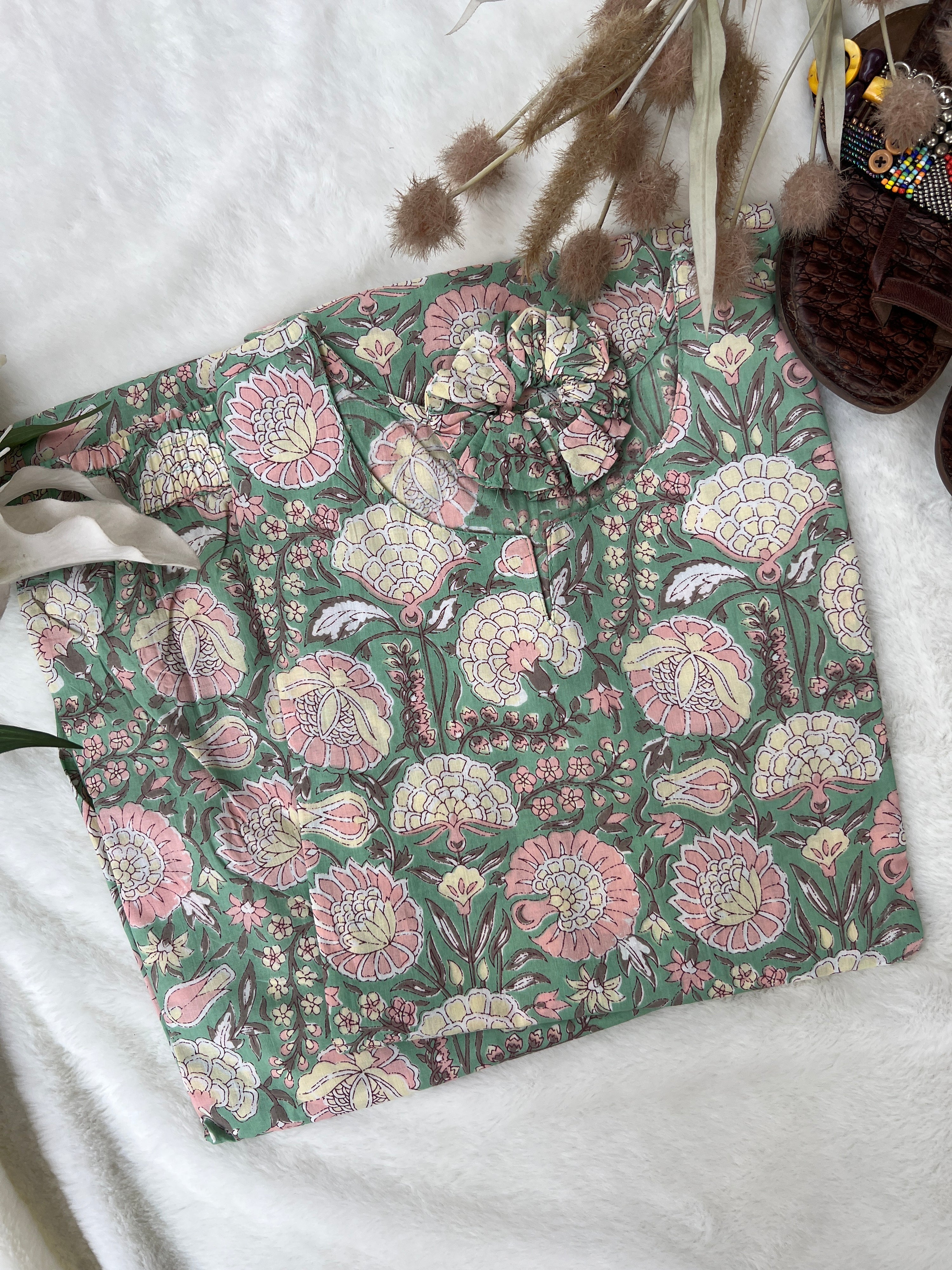 Heerat Cotton Coord Set - The Jaipur Studio