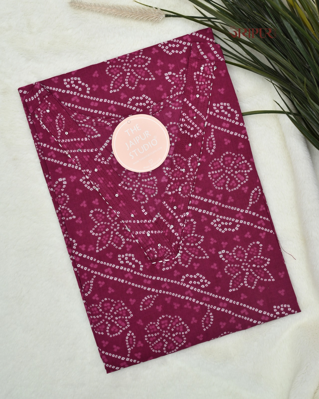 Zoya Casual Cotton straight Kurta - The Jaipur Studio