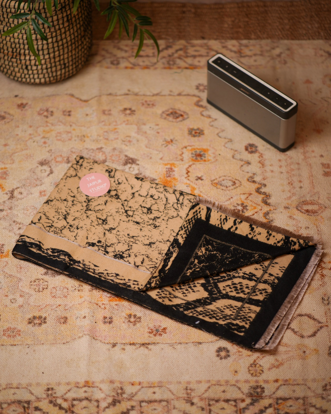 Woollen Printed Shawls for Winter - The Jaipur Studio