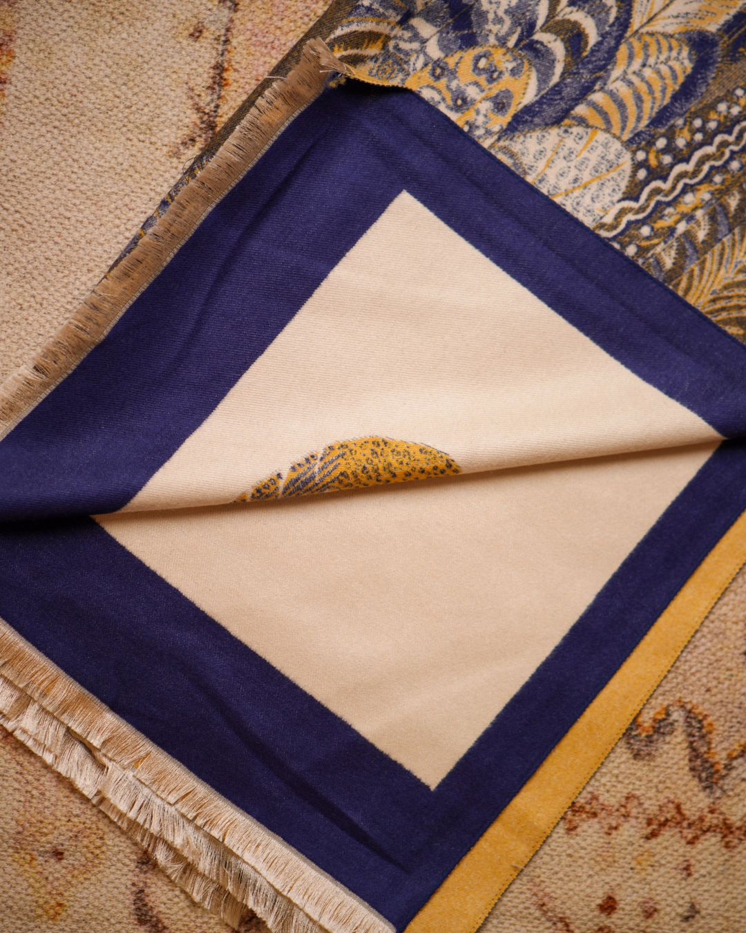 Woollen Printed Shawls for Winter - The Jaipur Studio