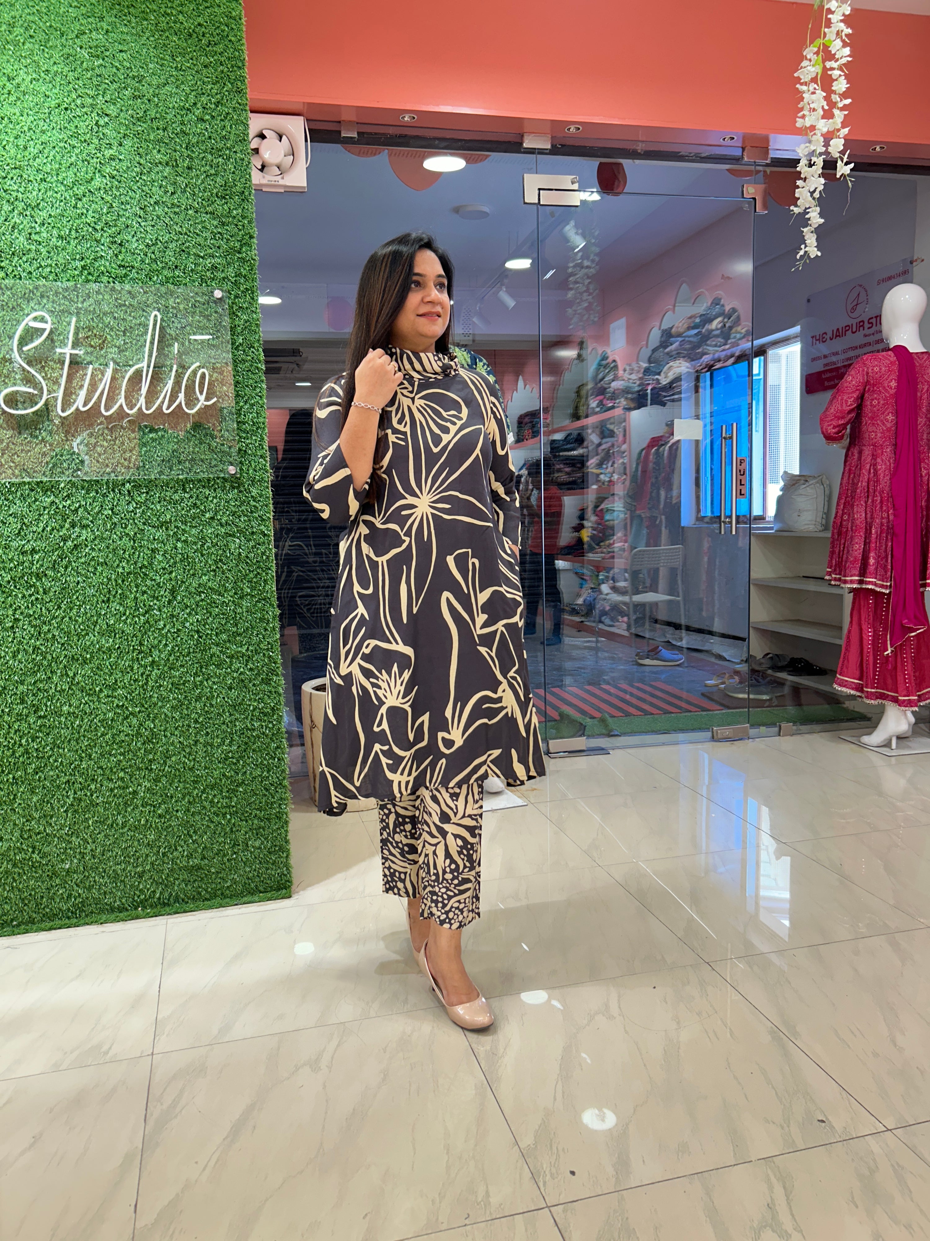 Samira Muslin Coord Set - The Jaipur Studio