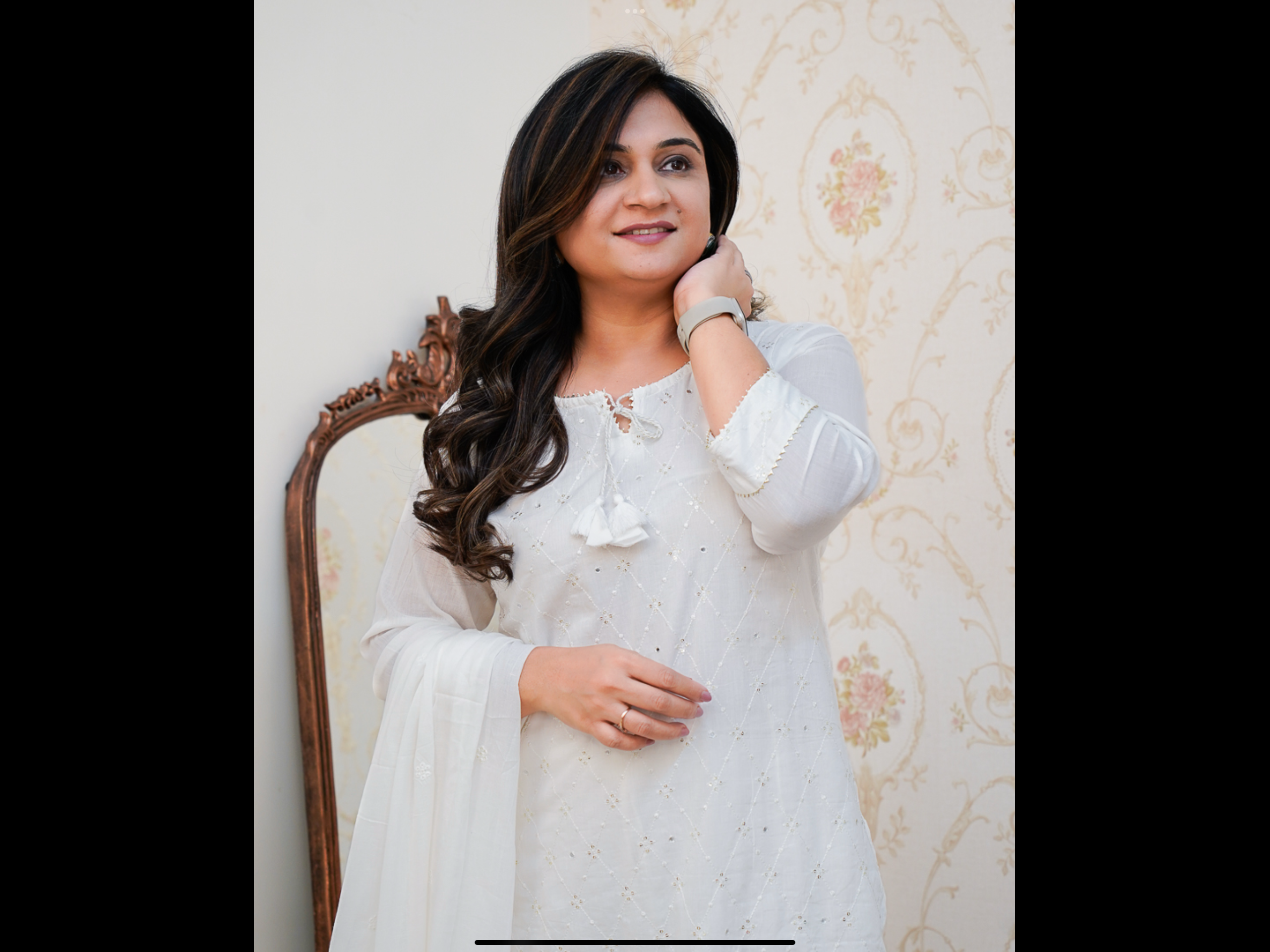 Summerish Mul Cotton Embroidered Pant Set - The Jaipur Studio